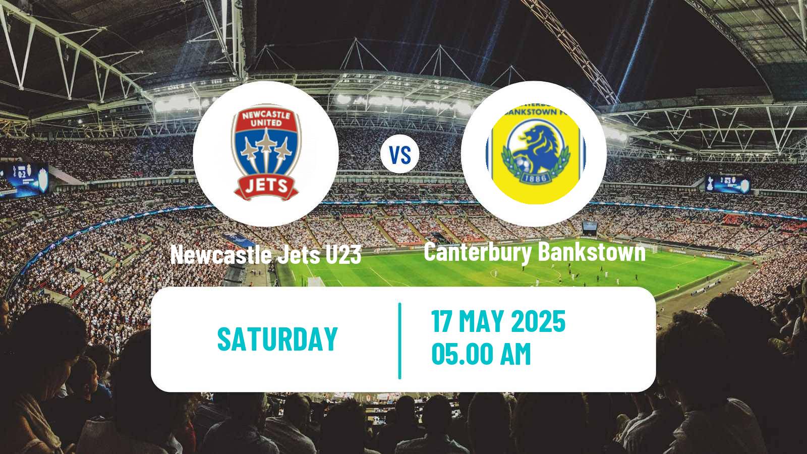 Soccer Australian NSW League One Newcastle Jets U23 - Canterbury Bankstown