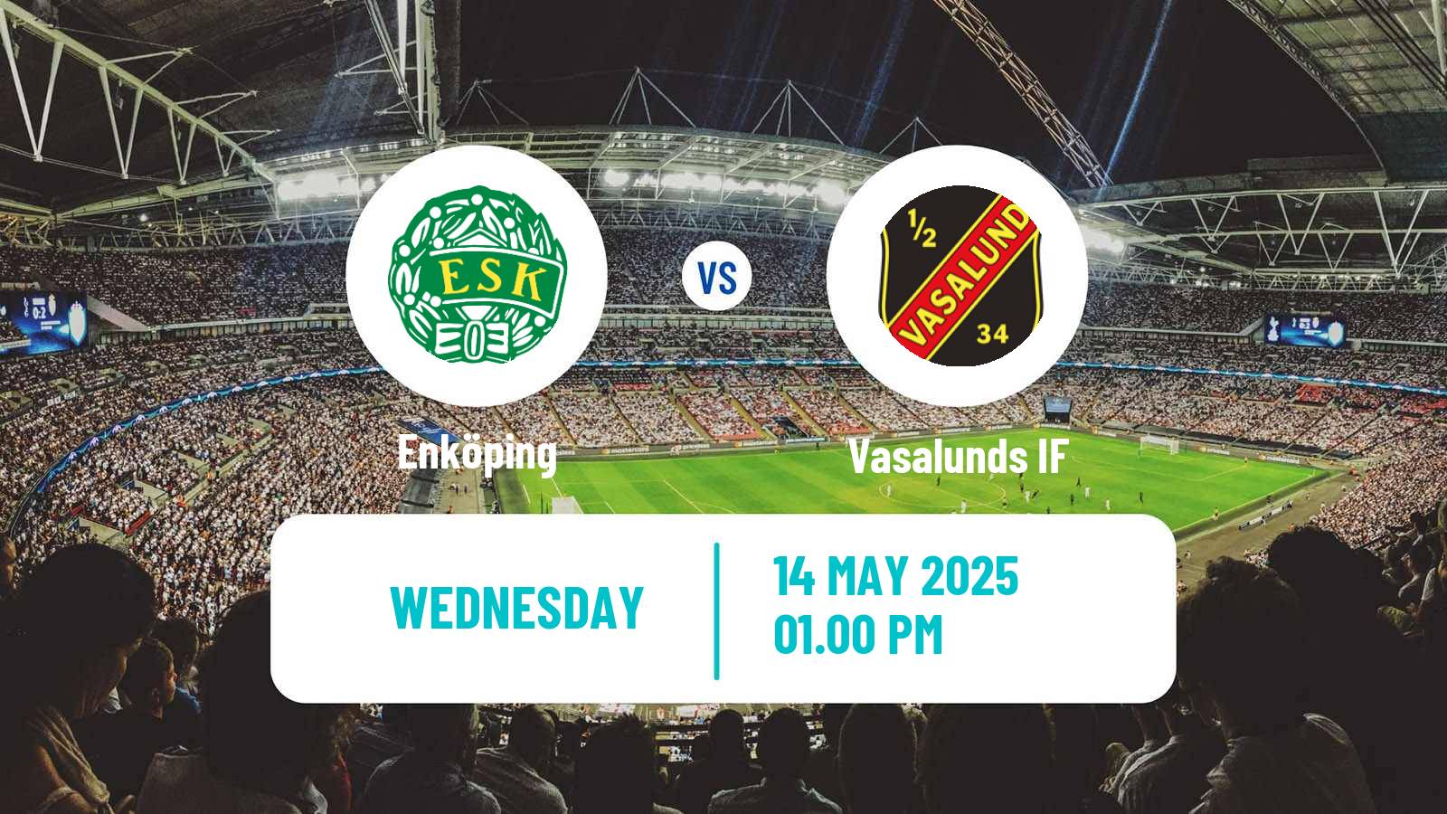 Soccer Svenska Cupen Enköping - Vasalund