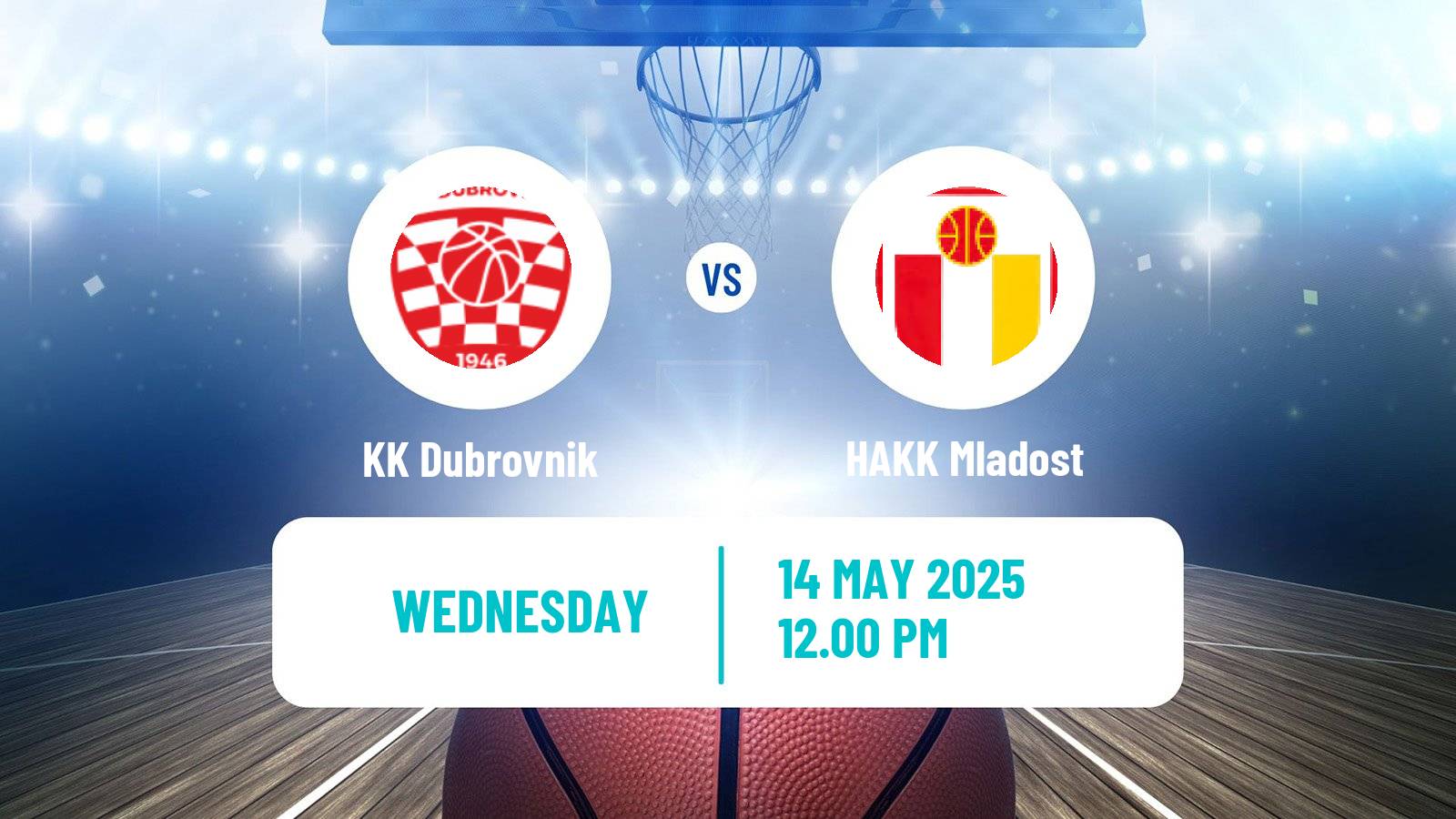 Basketball Croatian Premijer Liga Basketball Dubrovnik - Mladost