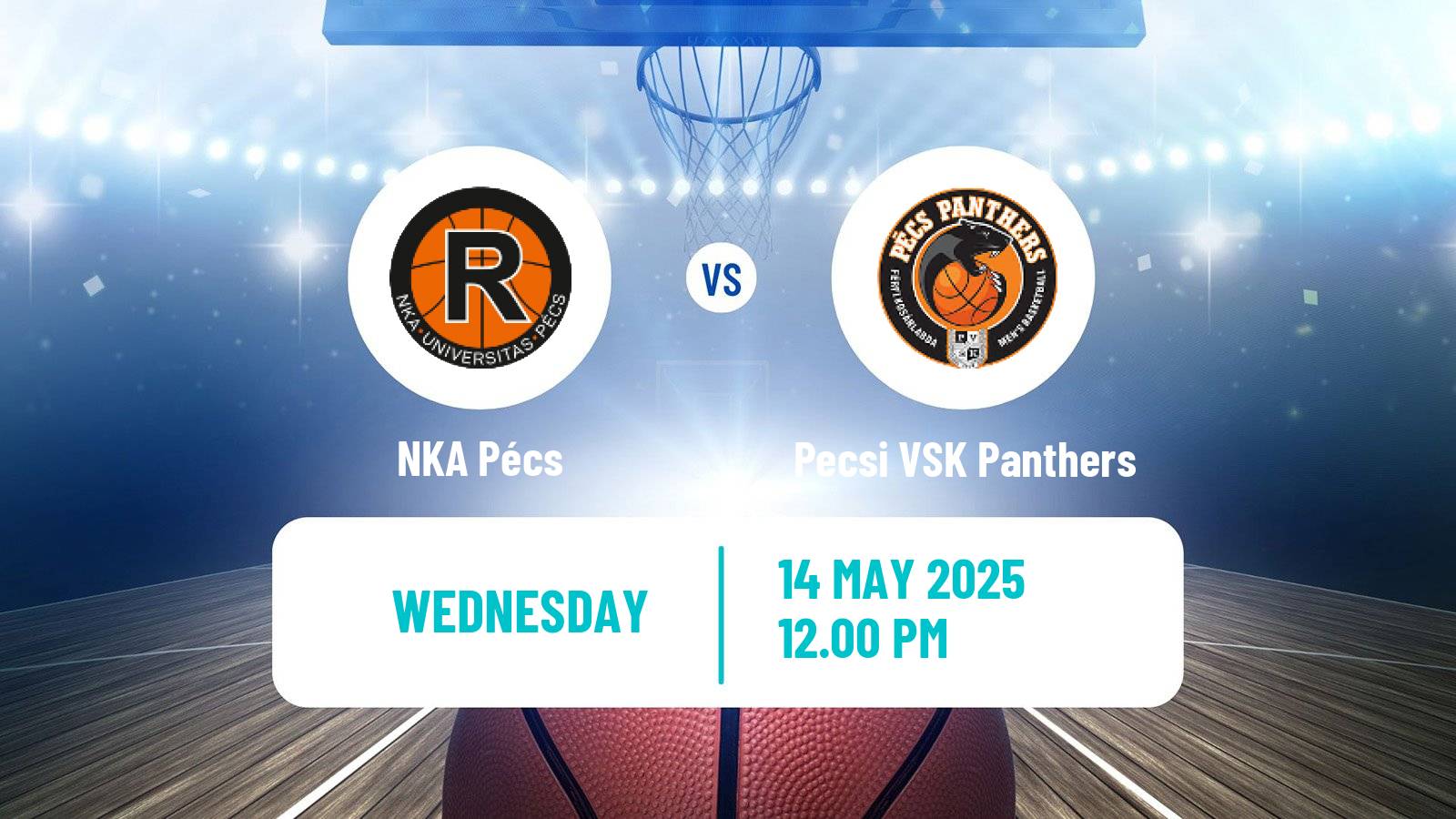 Basketball Hungarian NB I Basketball NKA Pécs - Pecsi VSK Panthers