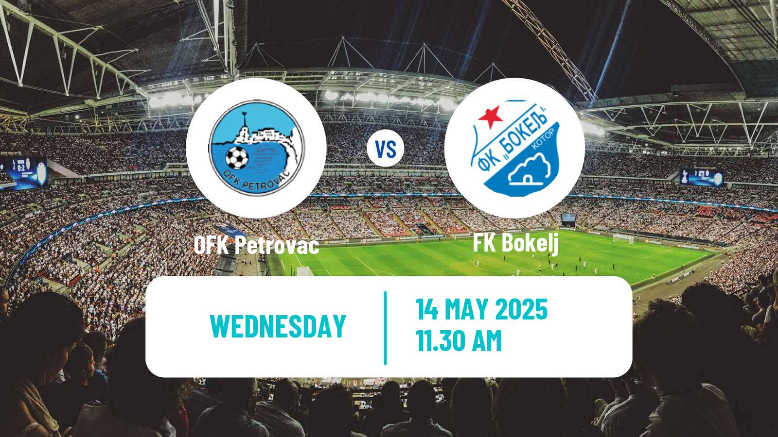 Soccer Montenegrin First League Petrovac - Bokelj
