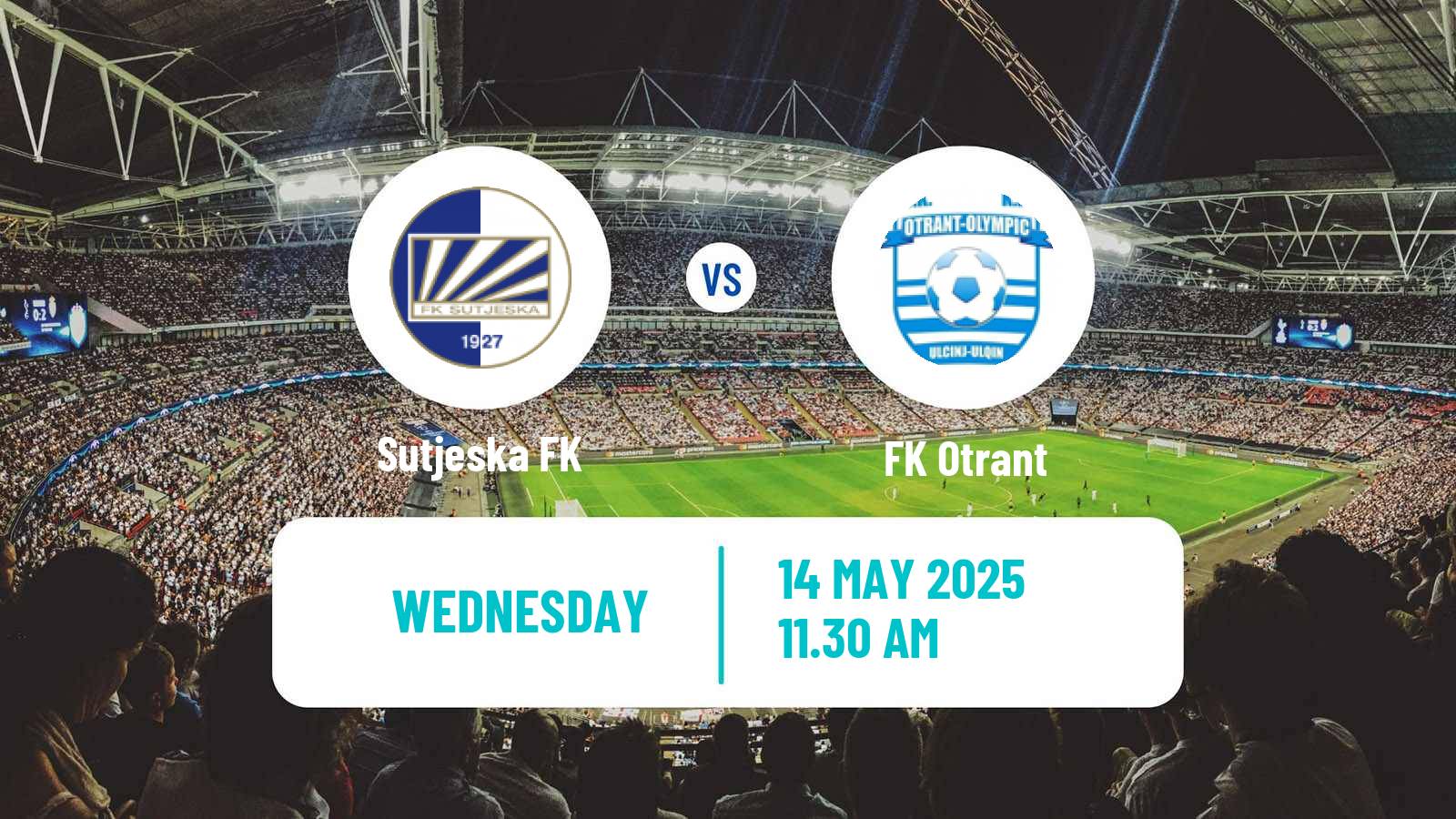 Soccer Montenegrin First League Sutjeska - Otrant