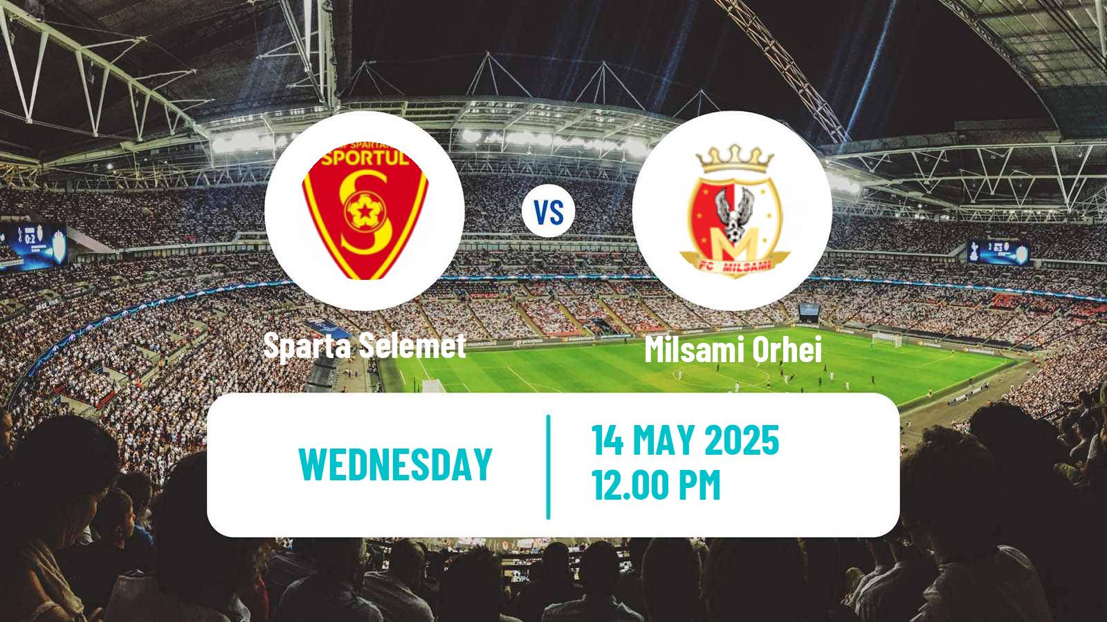 Soccer Moldovan Cup Sparta Selemet - Milsami Orhei