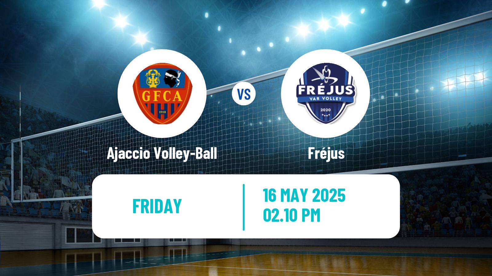 Volleyball French Ligue B Volleyball Ajaccio Volley-Ball - Fréjus