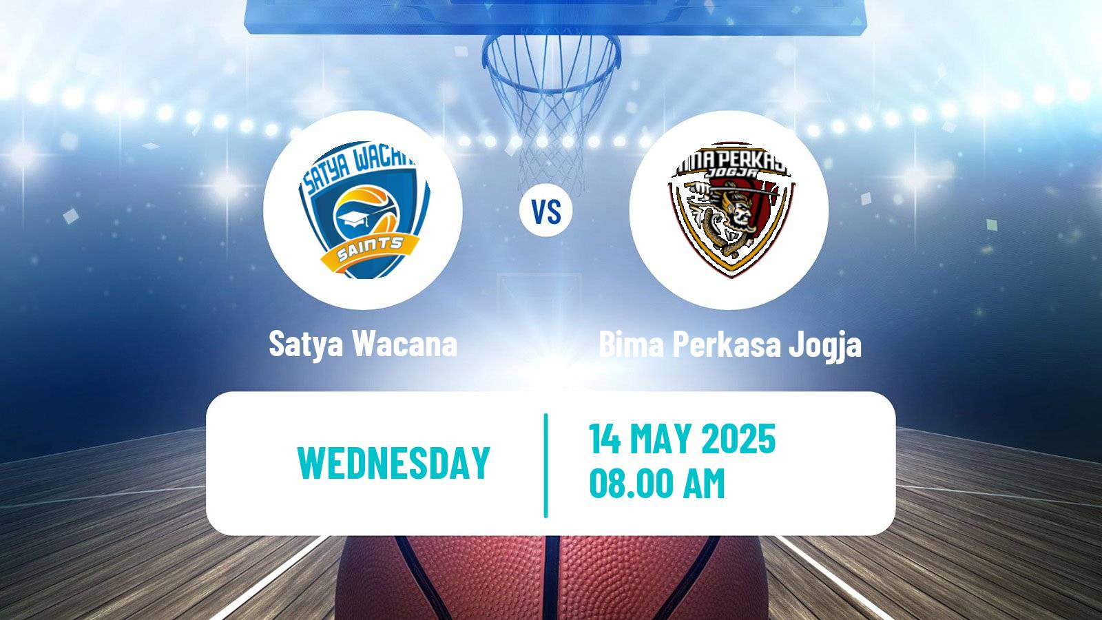 Basketball Indonesian IBL Satya Wacana - Bima Perkasa Jogja