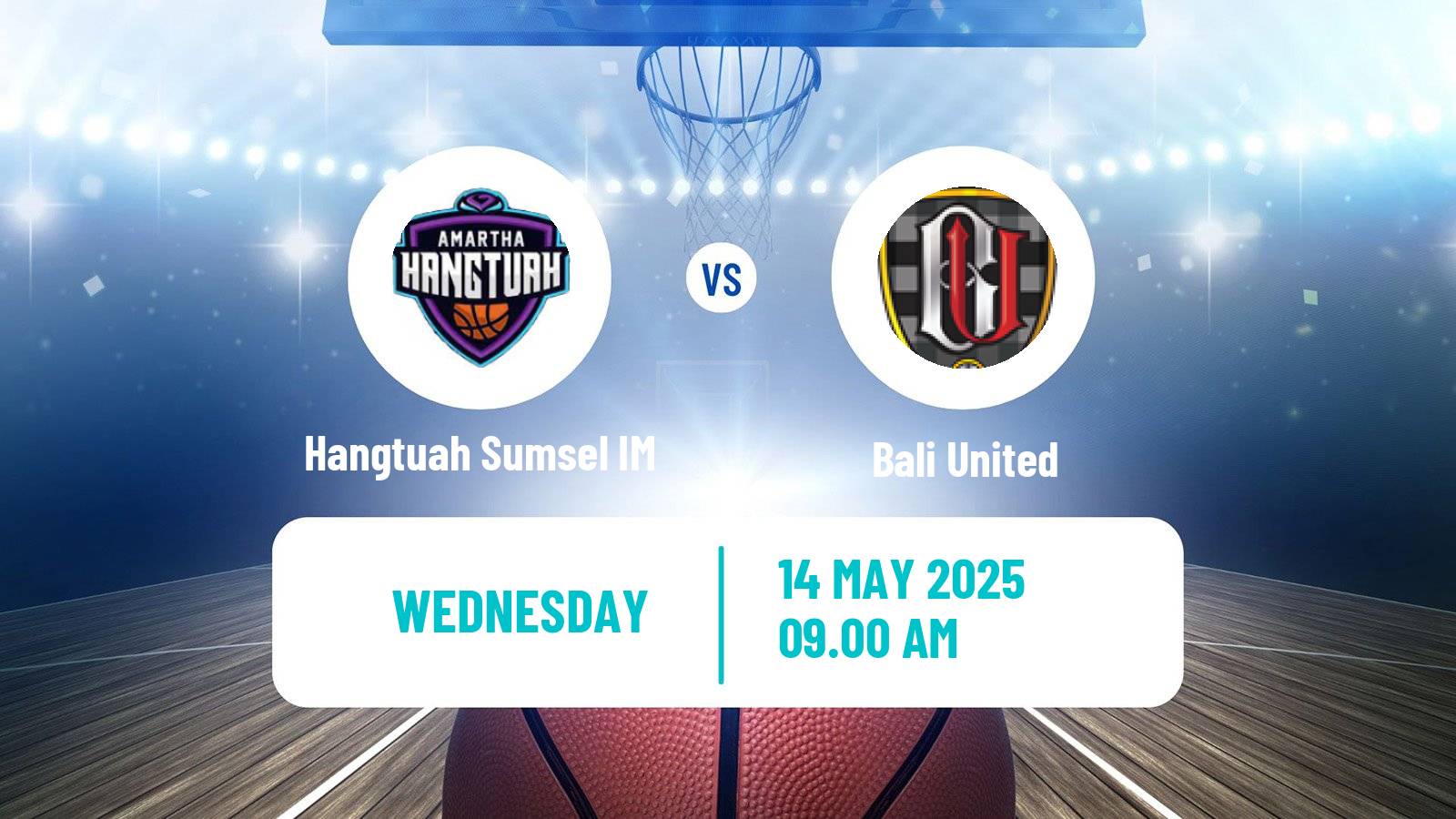 Basketball Indonesian IBL Hangtuah Sumsel IM - Bali United