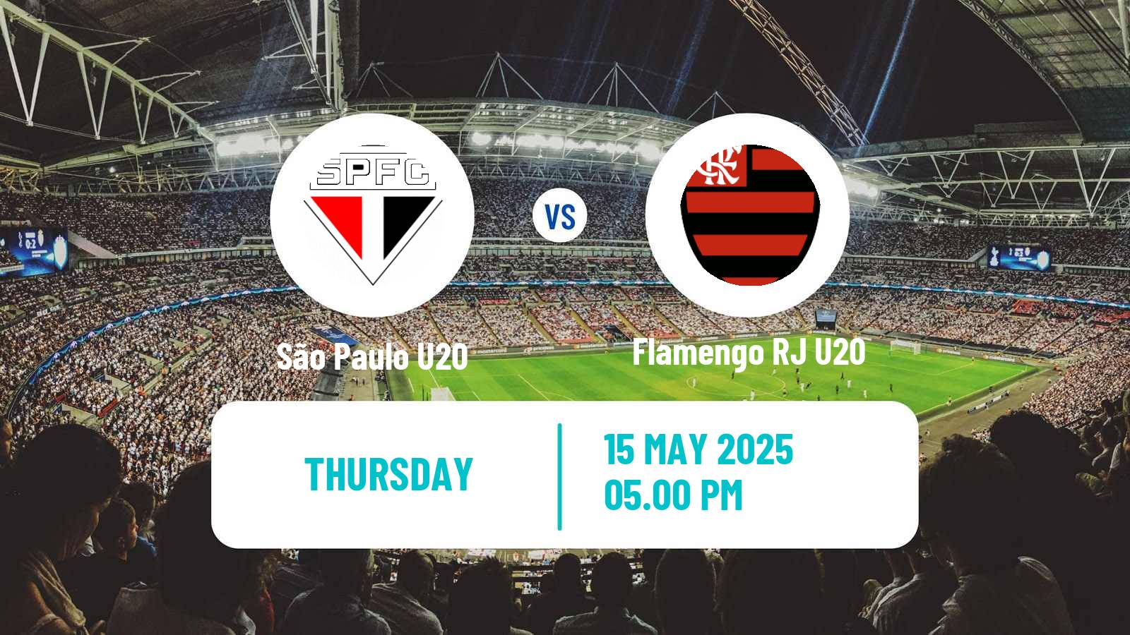 Soccer Brasileiro U20 São Paulo U20 - Flamengo RJ U20