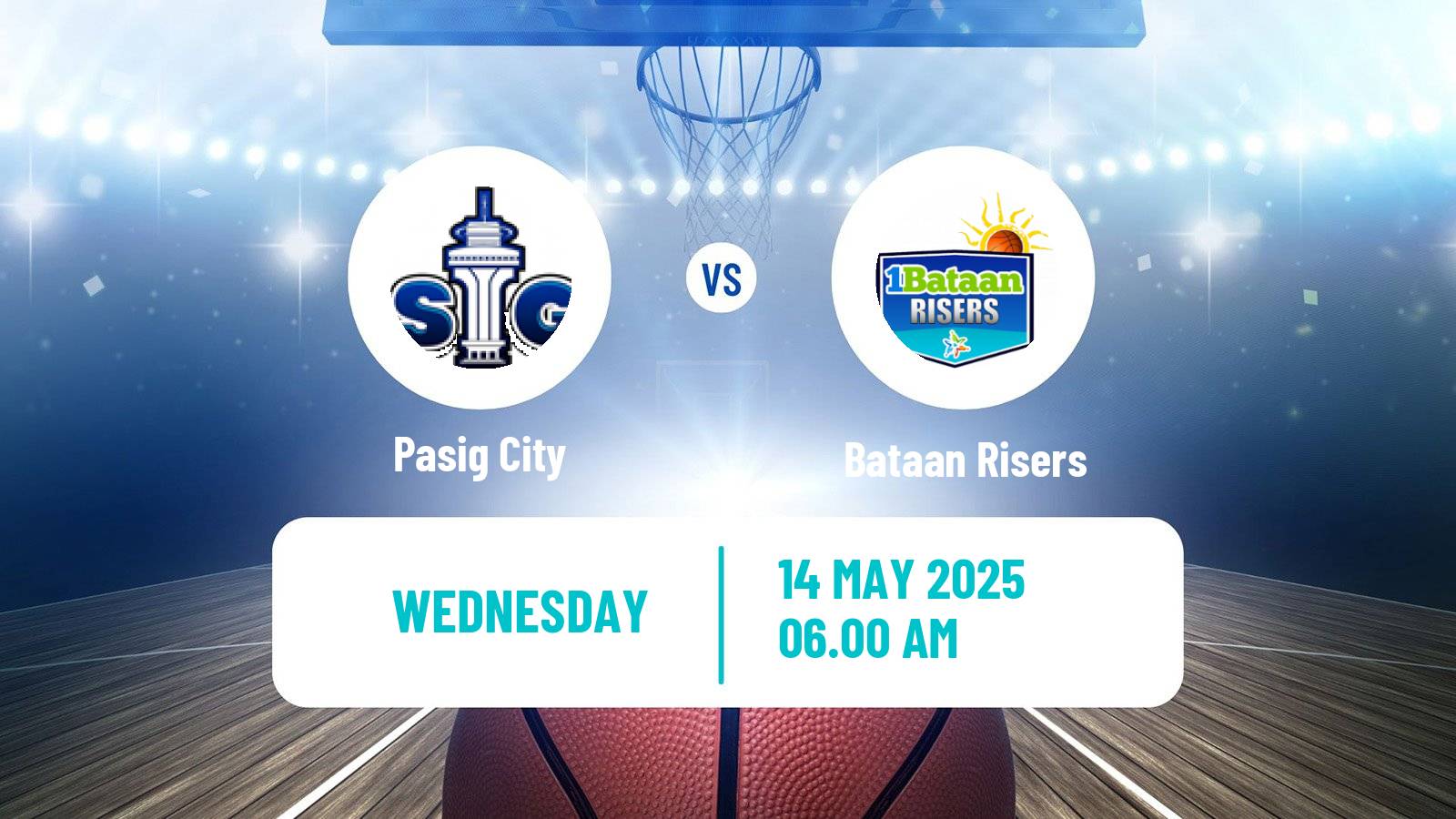 Basketball Philippines MBPL  Pasig City - Bataan Risers