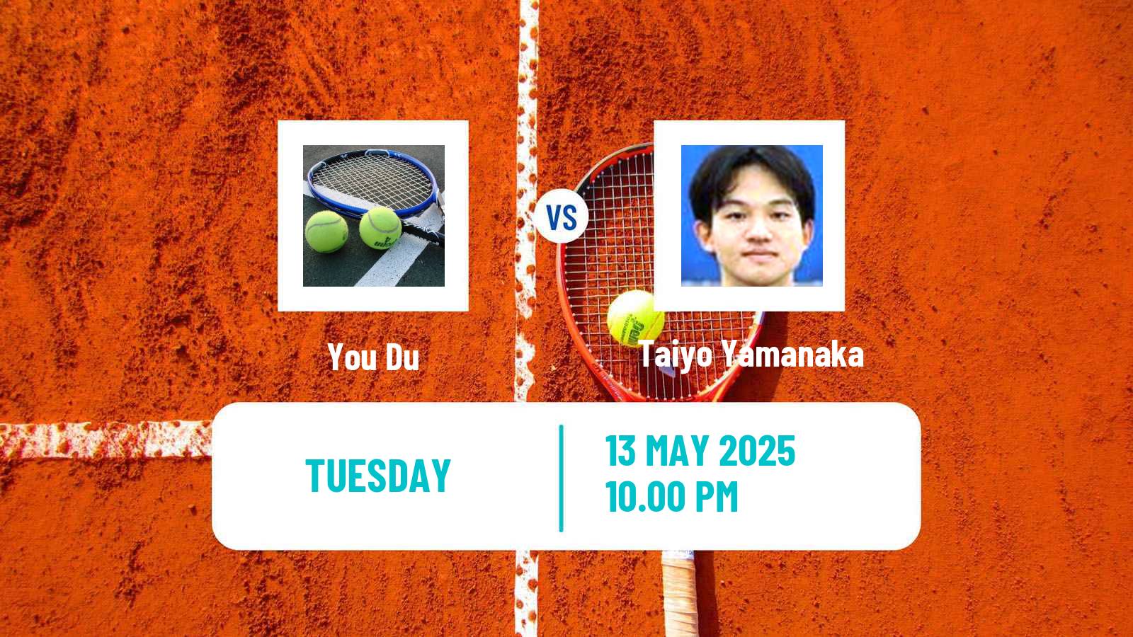 Tennis ITF M15 Luan 4 Men You Du - Taiyo Yamanaka