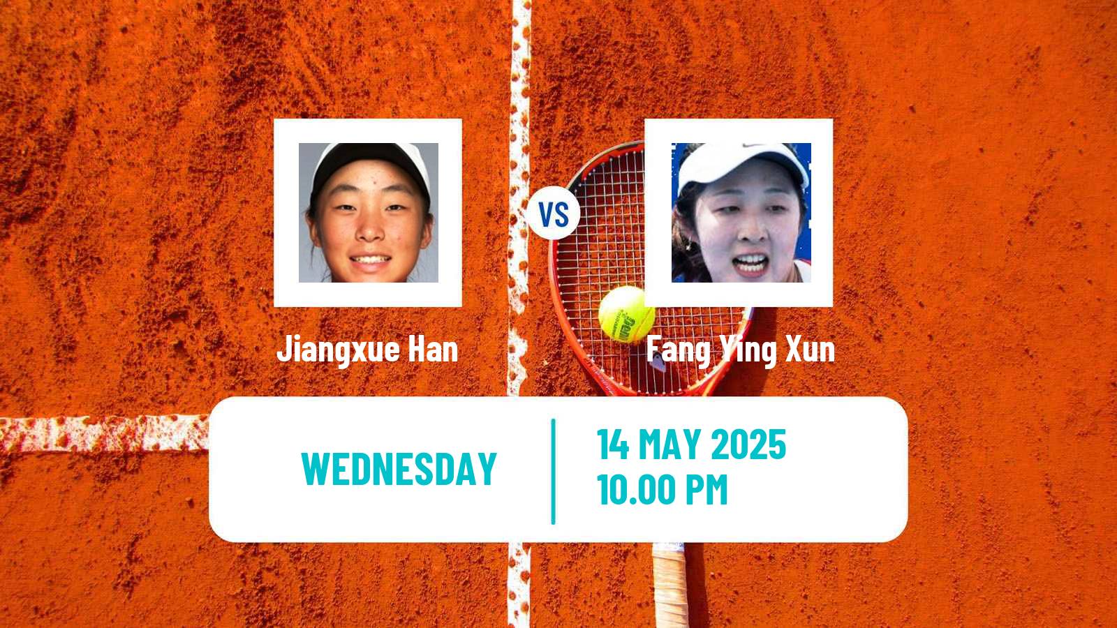 Tennis ITF W15 Maanshan 3 Women Jiangxue Han - Fang Ying Xun
