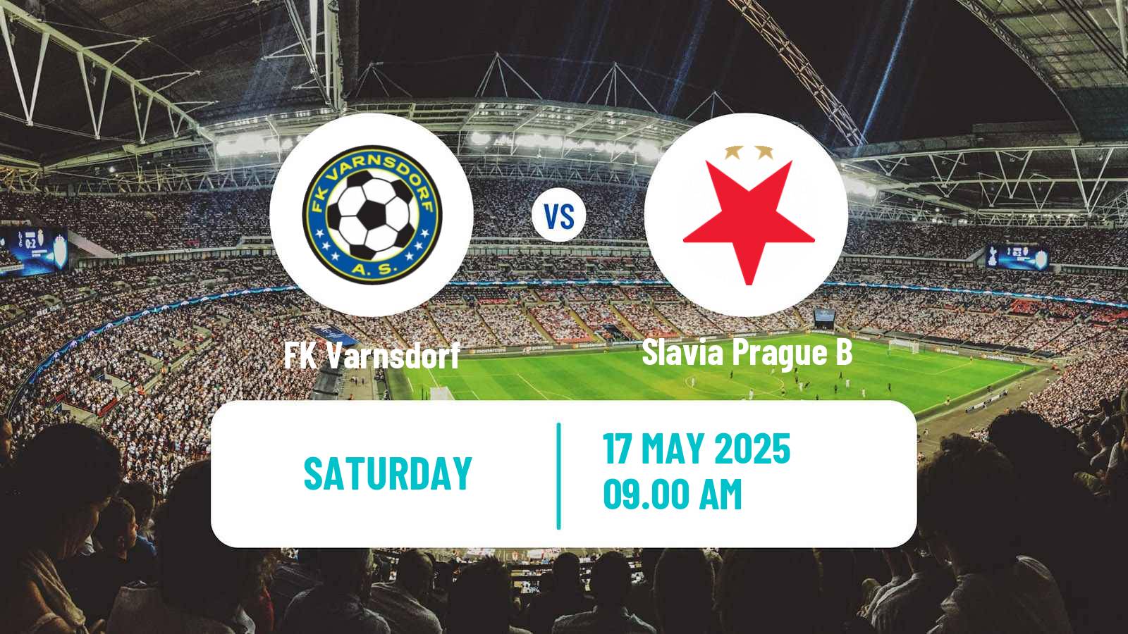 Soccer Czech Division 2 Varnsdorf - Slavia Prague B