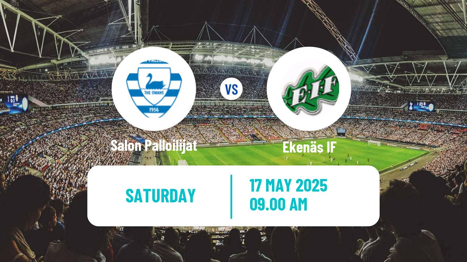 Soccer Finnish Ykkosliiga Salon Palloilijat - Ekenäs