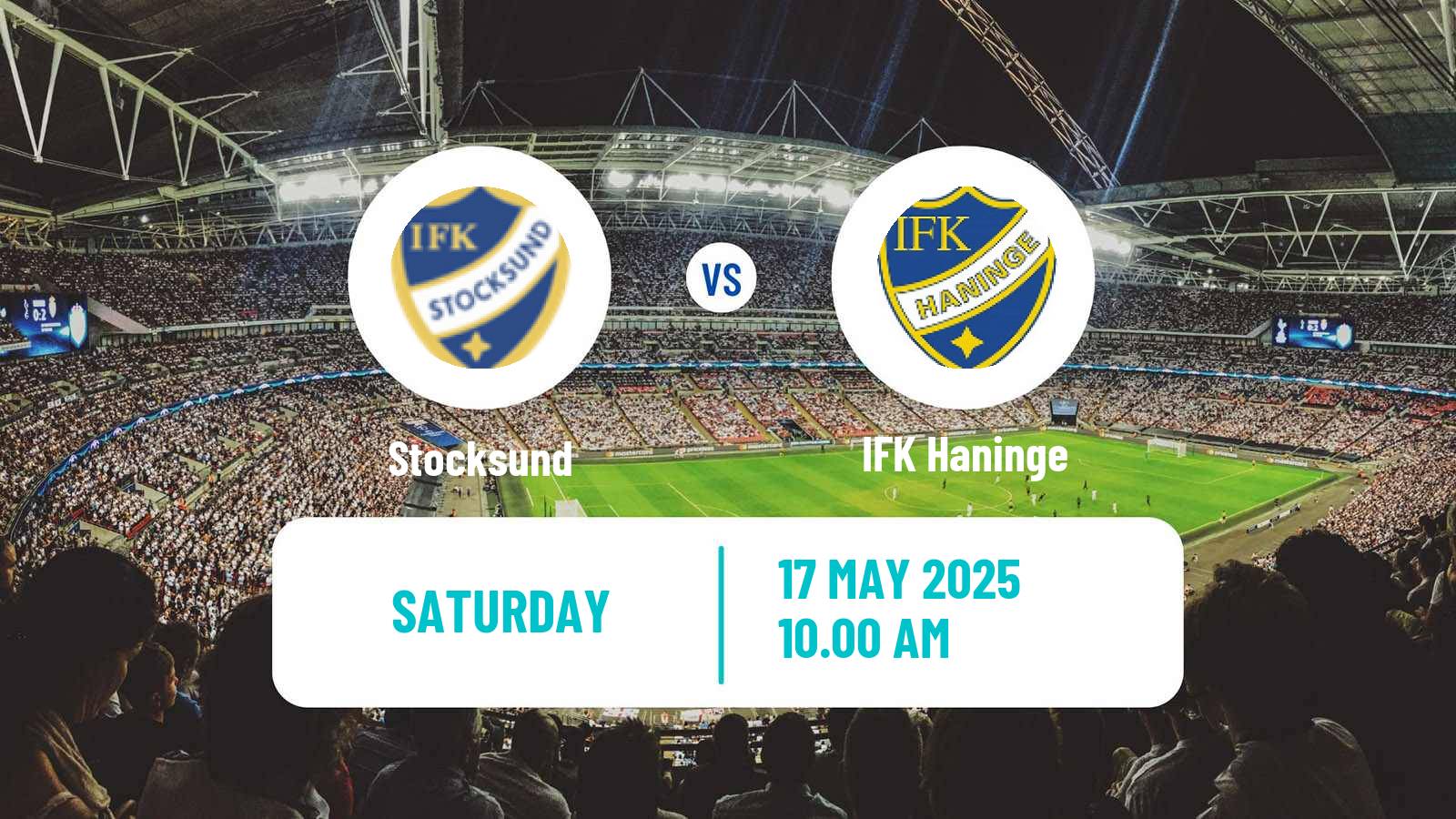 Soccer Swedish Division 1 Norra Stocksund - Haninge