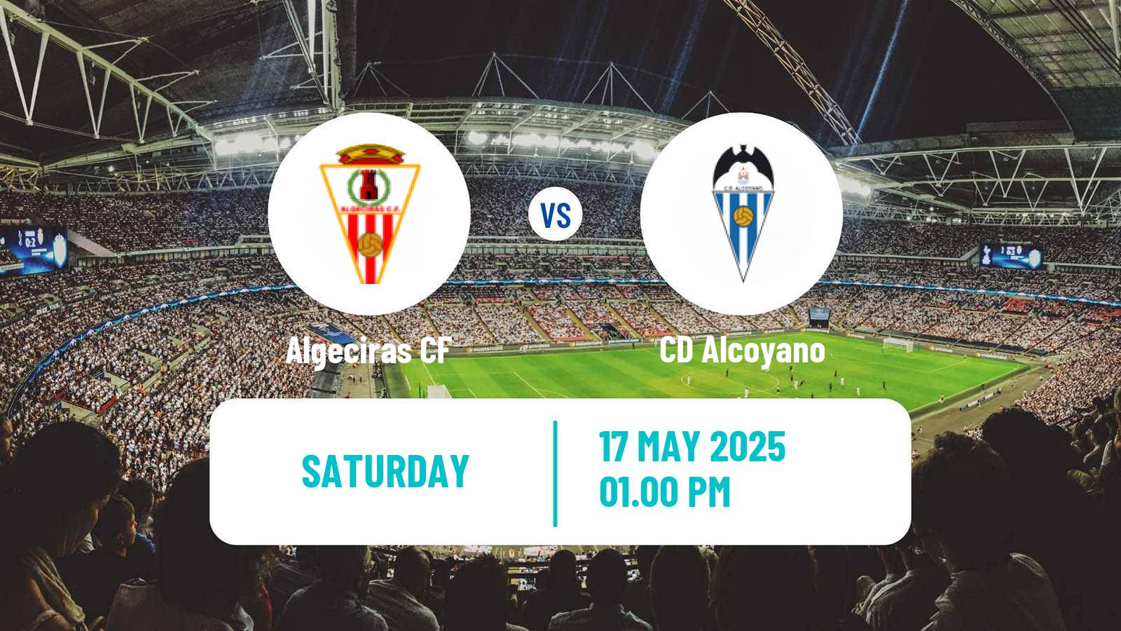 Soccer Spanish Primera RFEF Group 2 Algeciras - Alcoyano