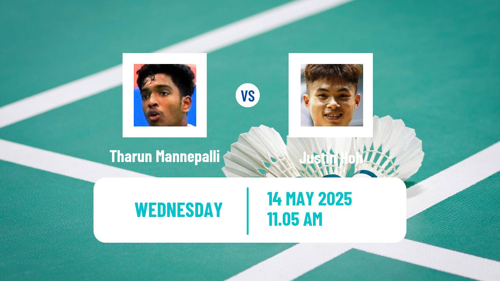 Badminton BWF World Tour Thailand Open Men Tharun Mannepalli - Justin Hoh