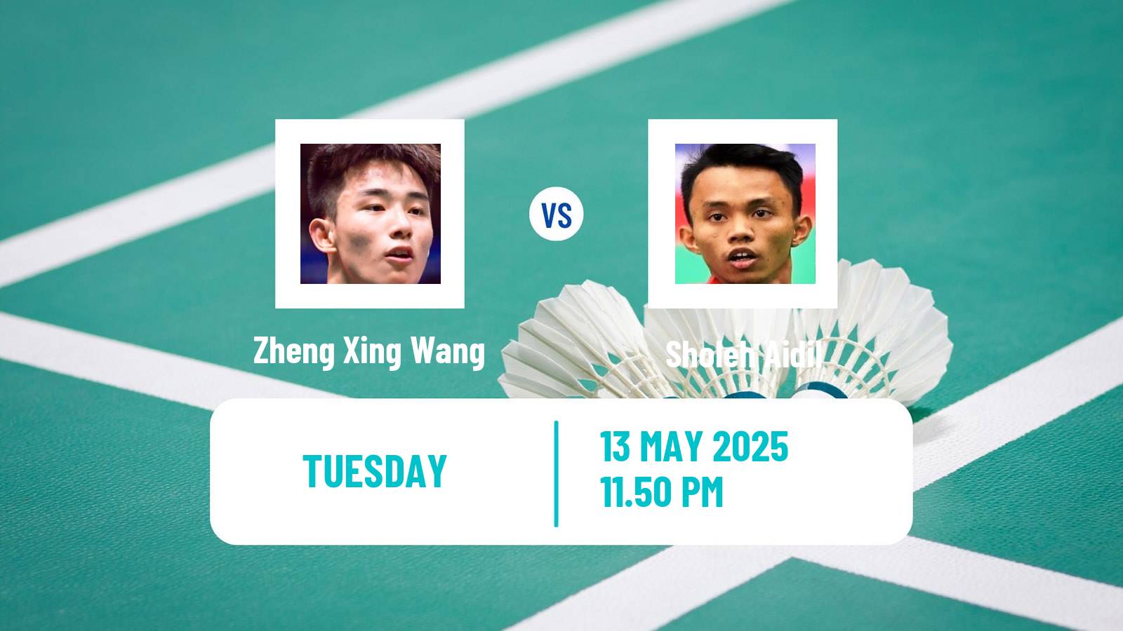Badminton BWF World Tour Thailand Open Men Zheng Xing Wang - Sholeh Aidil