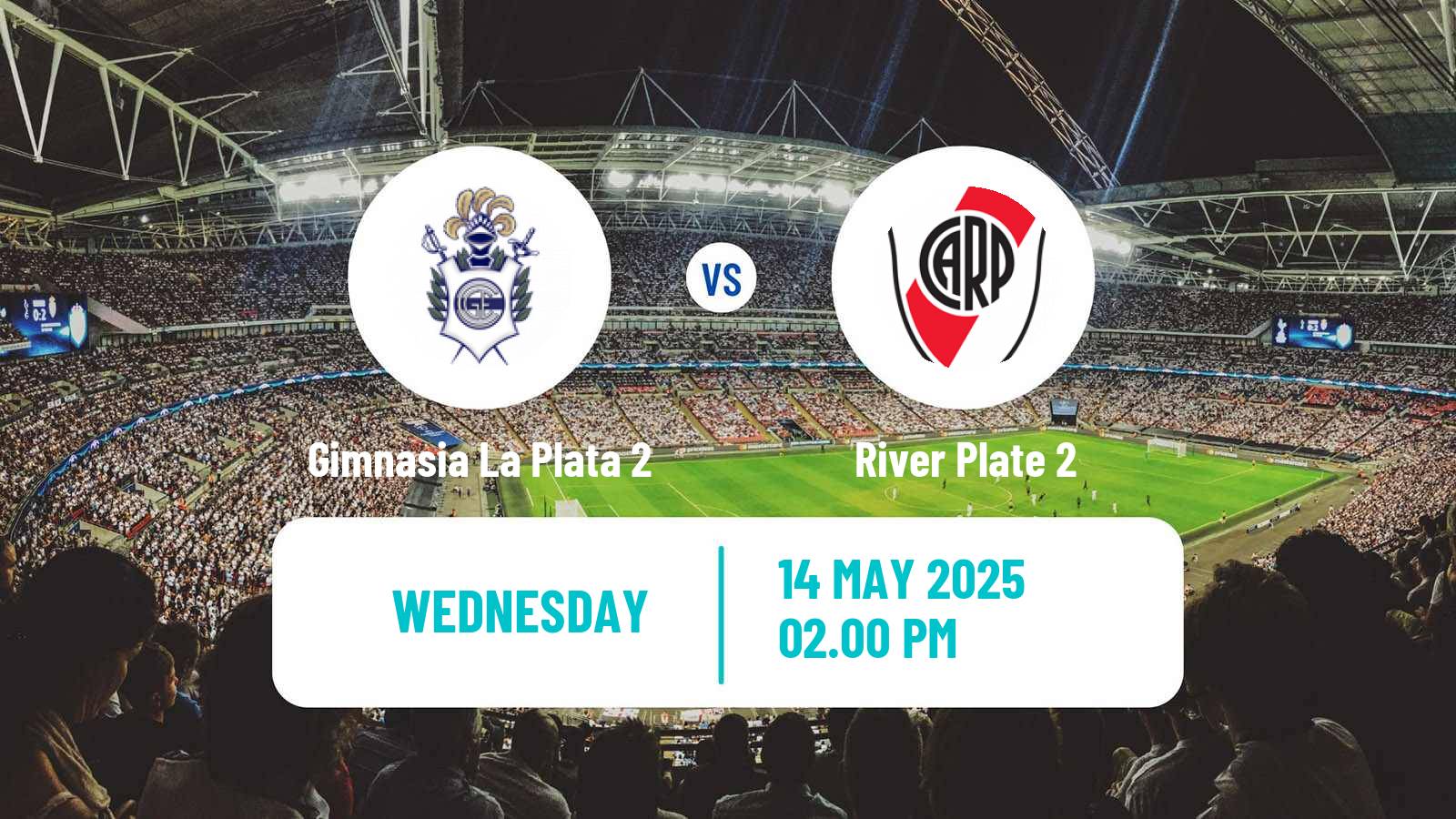 Soccer Argentinian Reserve League Gimnasia La Plata 2 - River Plate 2