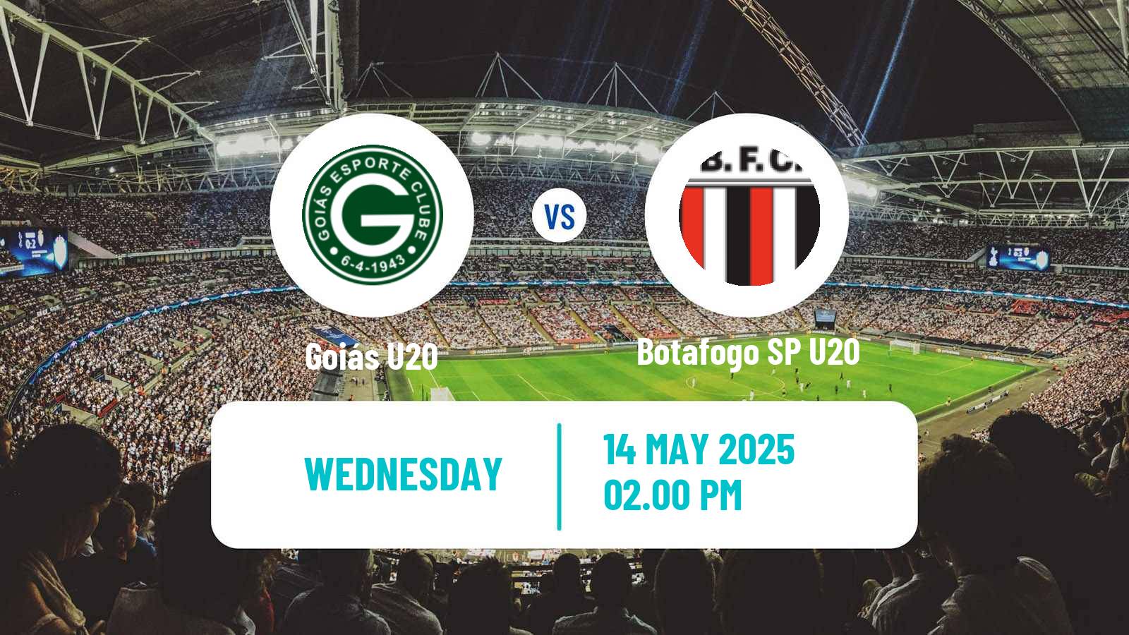 Soccer Brasileiro U20 B Goiás U20 - Botafogo SP U20