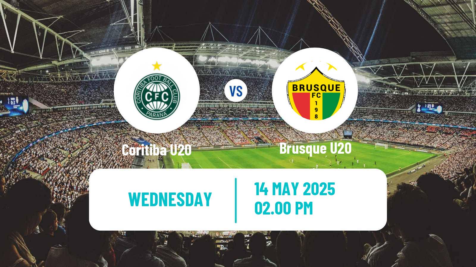 Soccer Brasileiro U20 B Coritiba U20 - Brusque U20