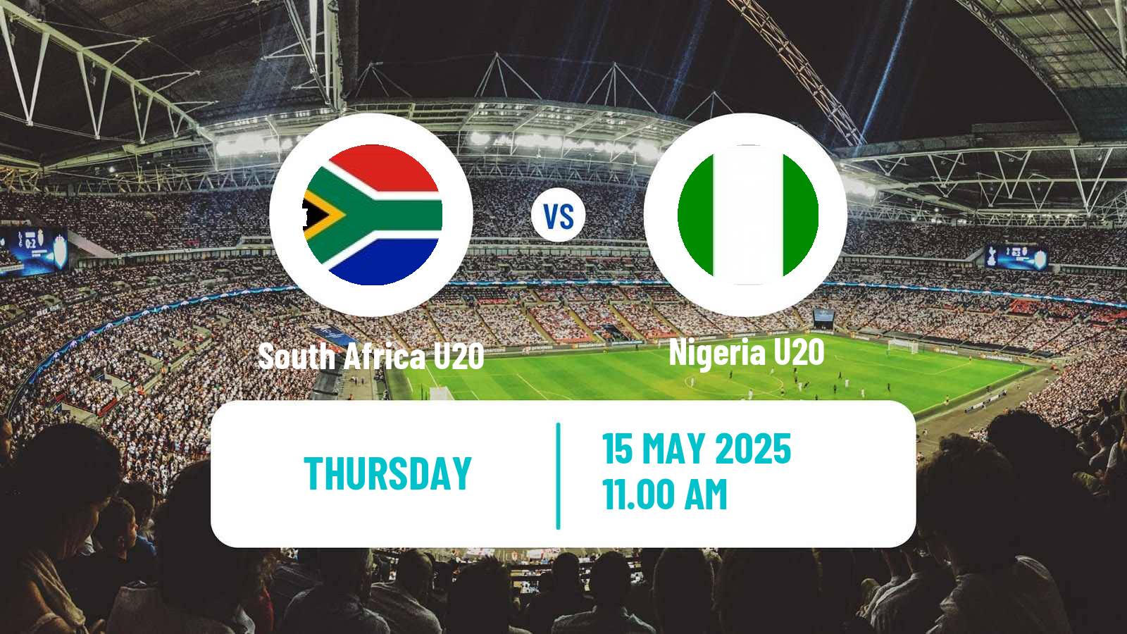 Soccer Africa Cup of Nations U20 South Africa U20 - Nigeria U20