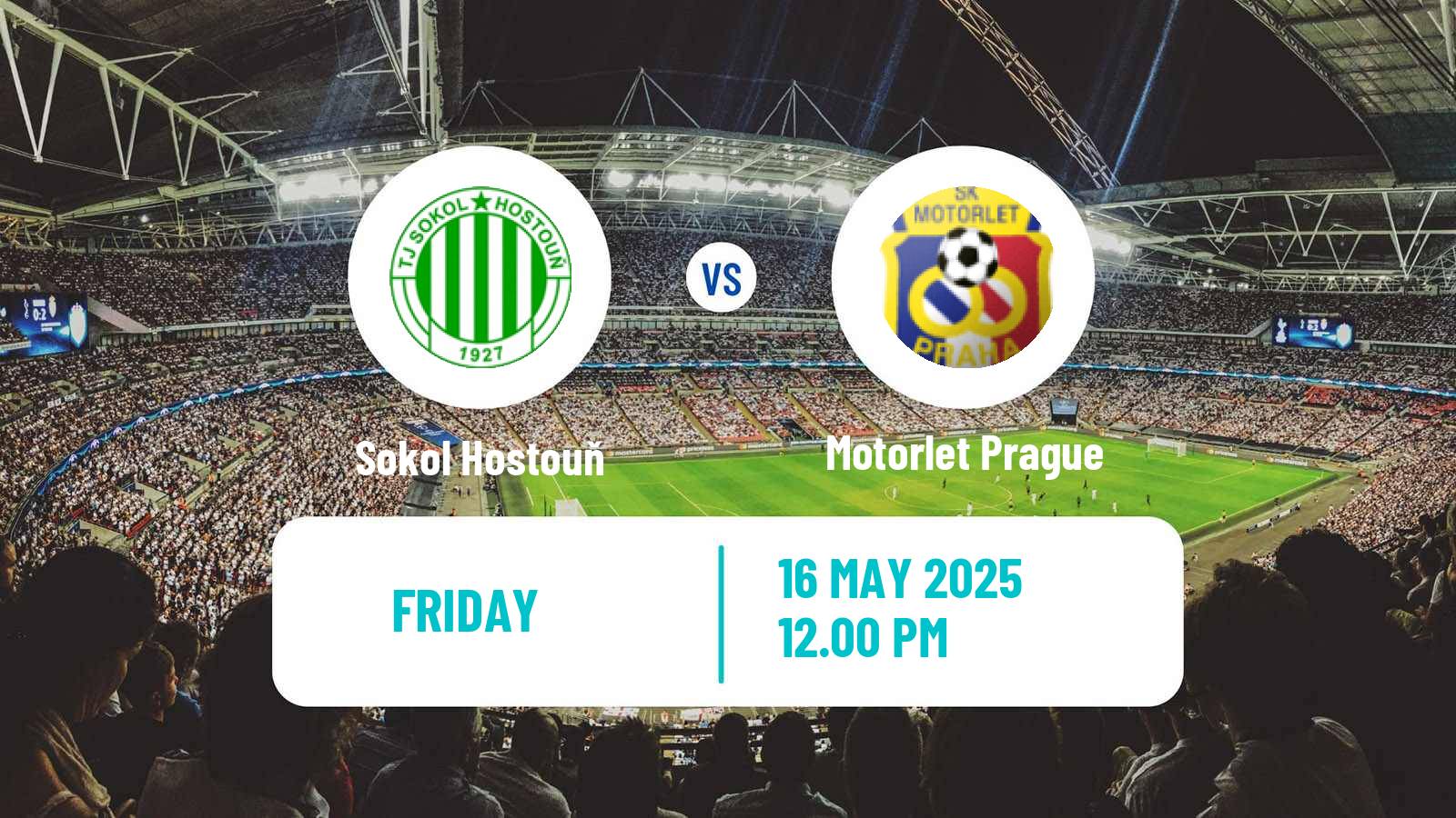Soccer Czech CFL Group A Sokol Hostouň - Motorlet Prague