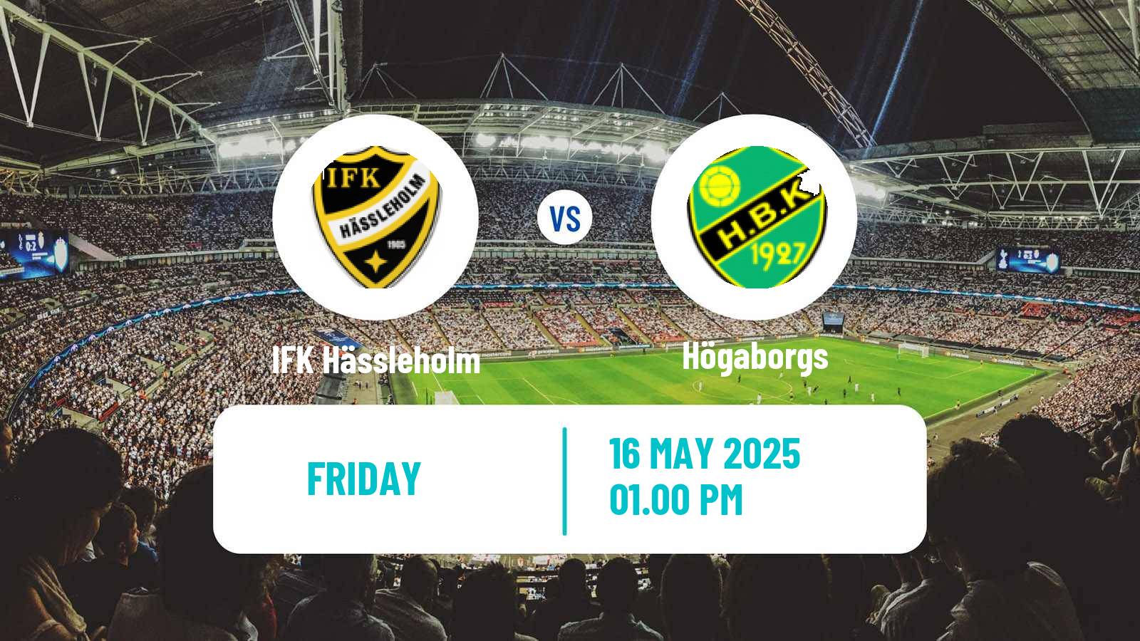 Soccer Swedish Division 2 - Södra Götaland IFK Hässleholm - Högaborgs