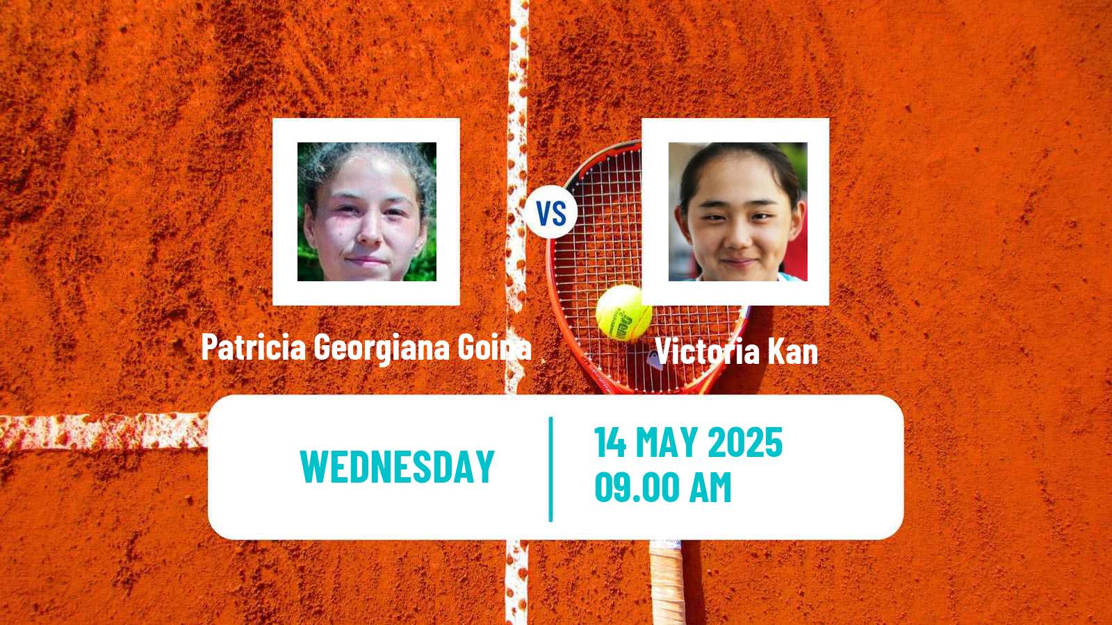Tennis ITF W15 Kotka Women Patricia Georgiana Goina - Victoria Kan