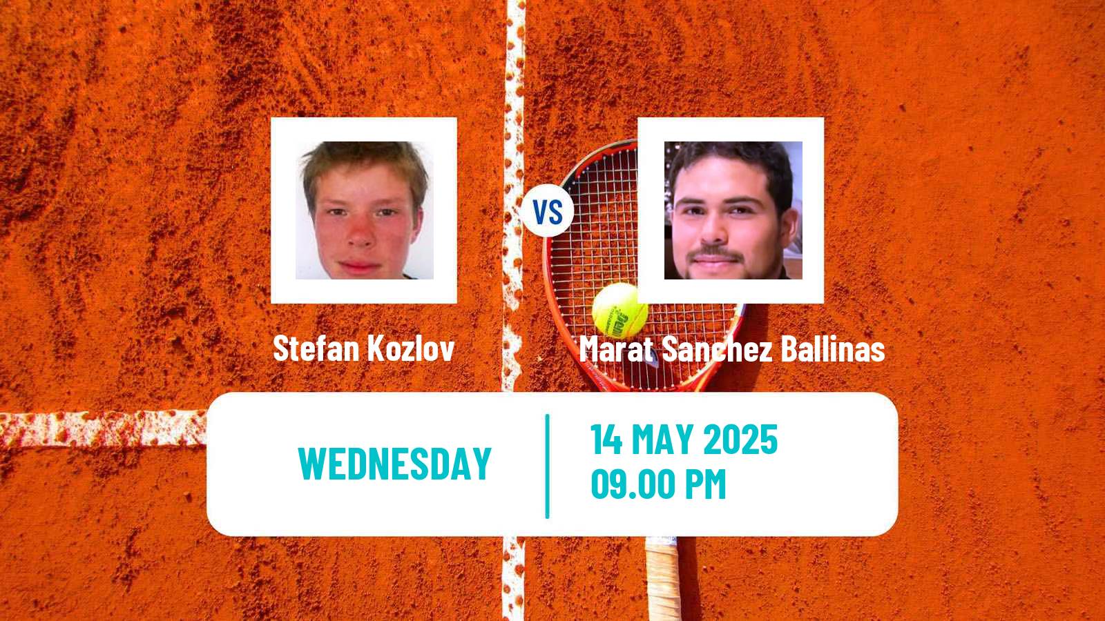 Tennis ITF M25 Xalapa Men Stefan Kozlov - Marat Sanchez Ballinas