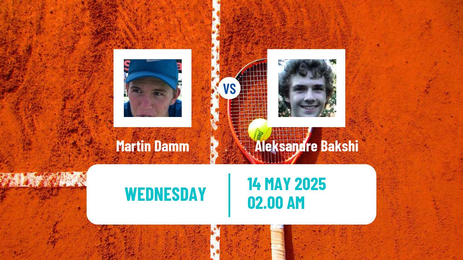 Tennis ITF M25 Tbilisi Men Martin Damm - Aleksandre Bakshi
