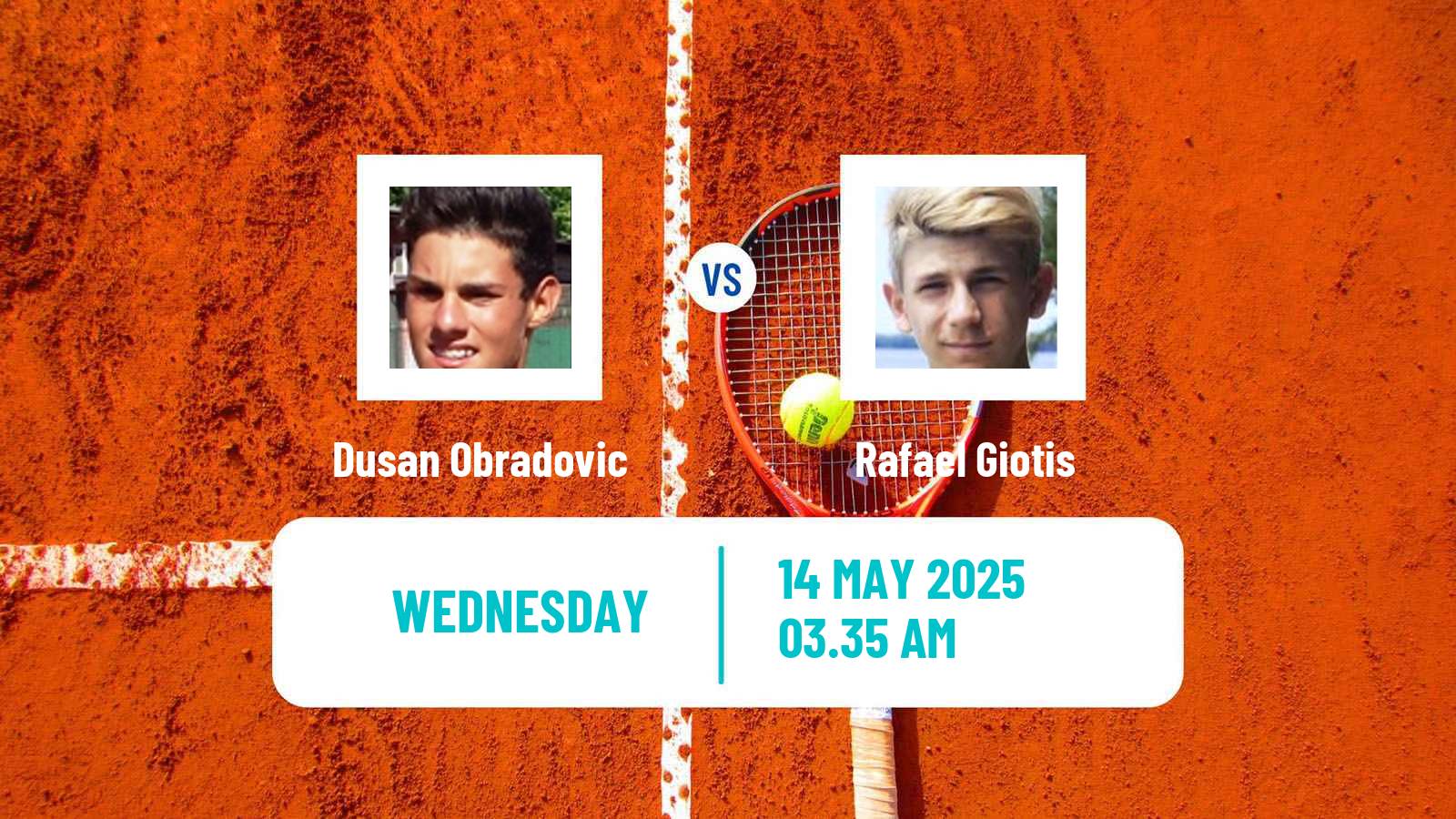 Tennis ITF M15 Prijedor Men Dusan Obradovic - Rafael Giotis