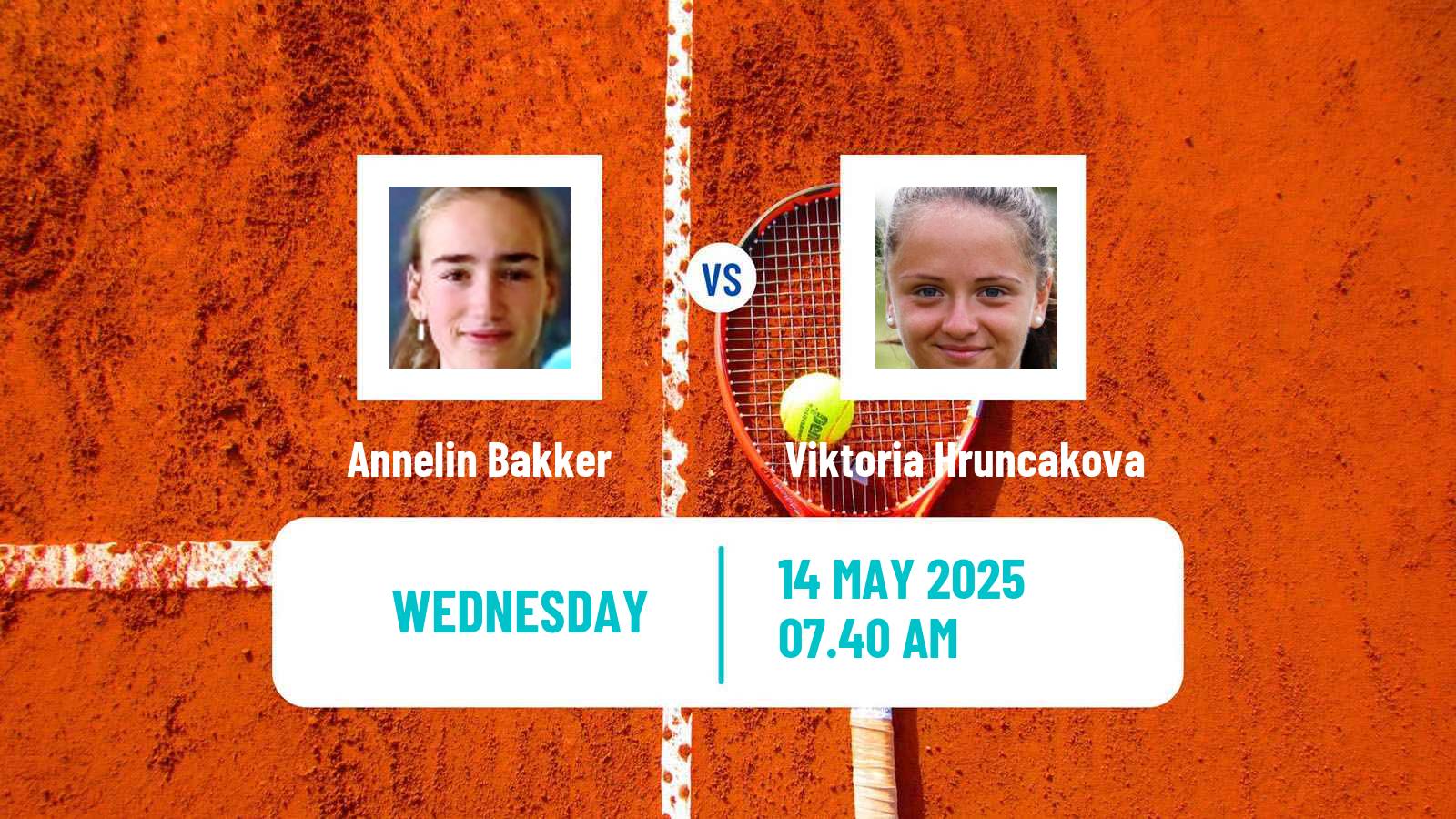 Tennis ITF W35 Bastad Women Annelin Bakker - Viktoria Hruncakova