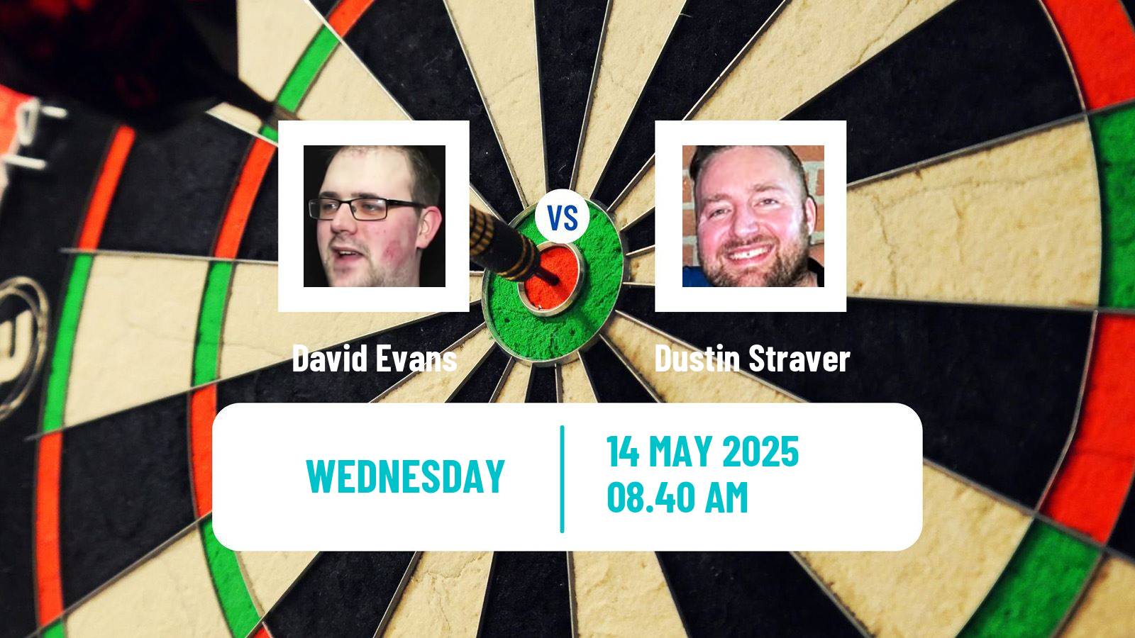Darts Modus Super Series David Evans - Dustin Straver