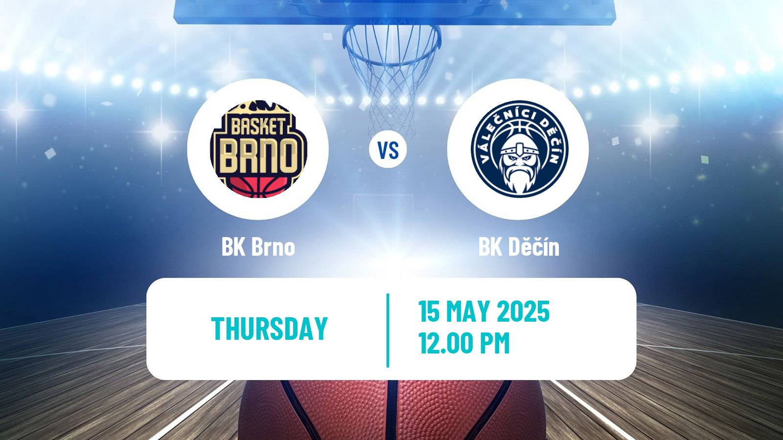 Basketball Czech NBL Brno - Děčín