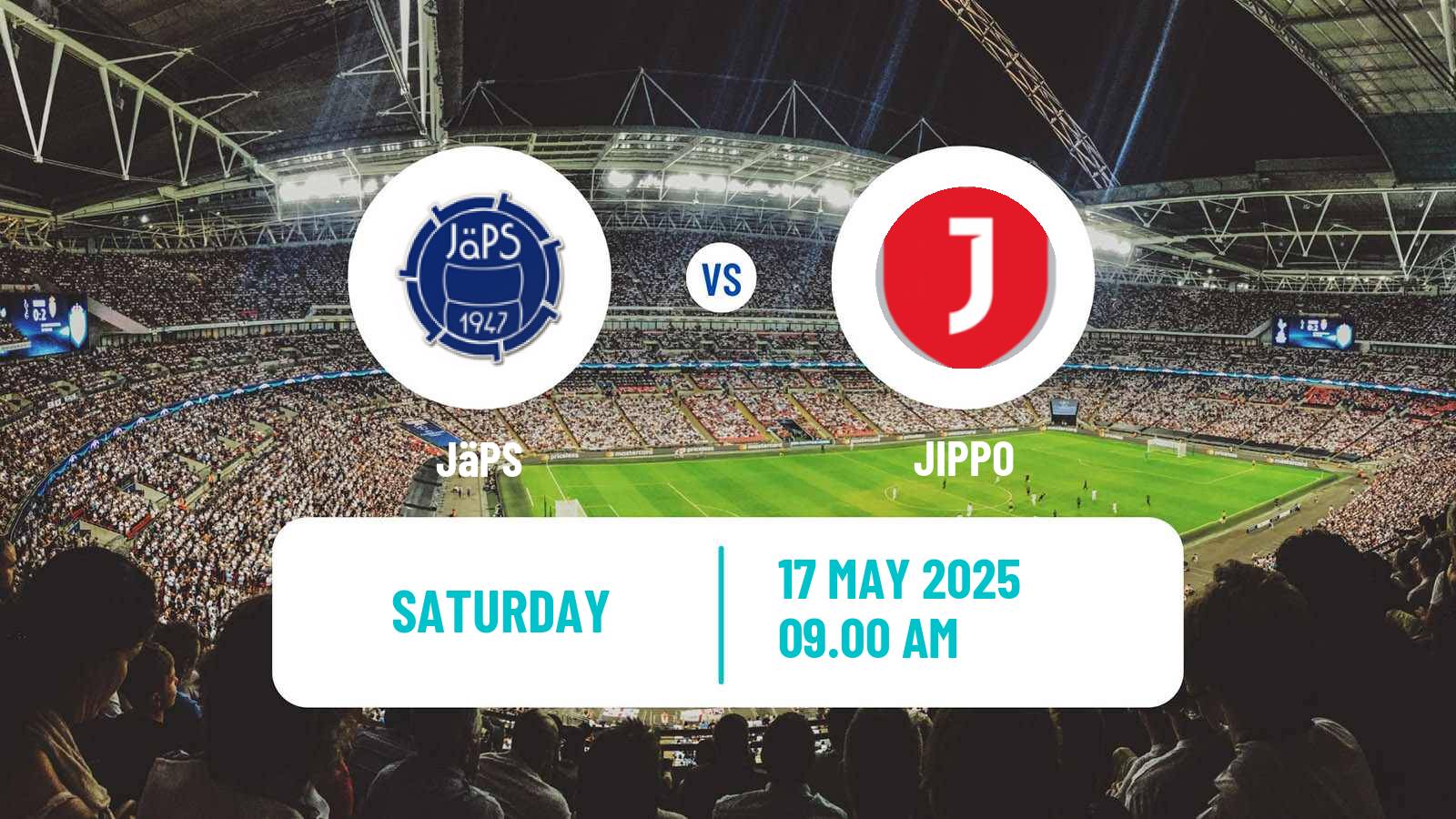 Soccer Finnish Ykkosliiga JäPS - JIPPO