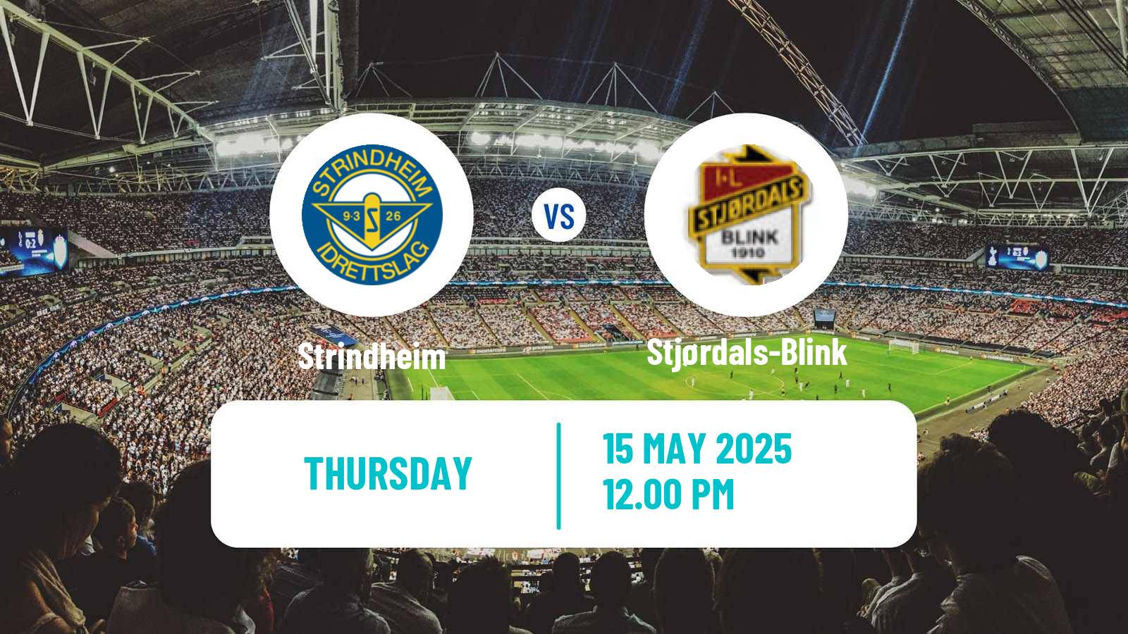 Soccer Norwegian Division 2 - Group 2 Strindheim - Stjørdals-Blink