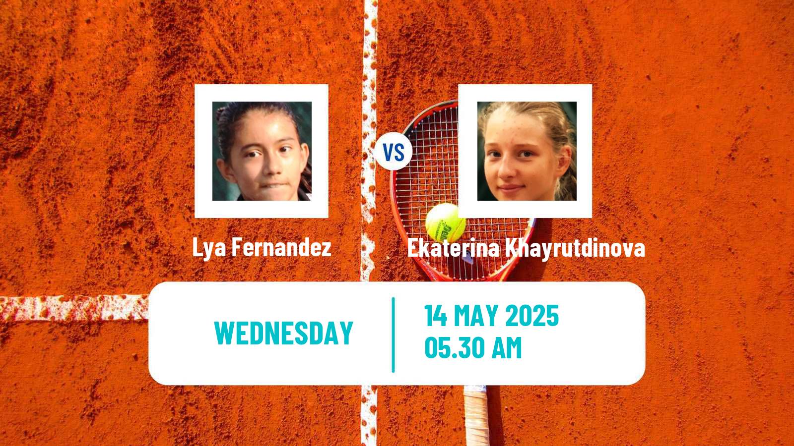 Tennis ITF W15 Monastir 19 Women Lya Fernandez - Ekaterina Khayrutdinova