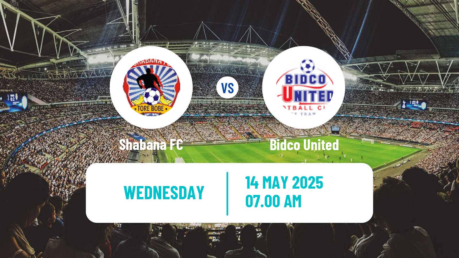 Soccer Kenyan Premier League Shabana - Bidco United