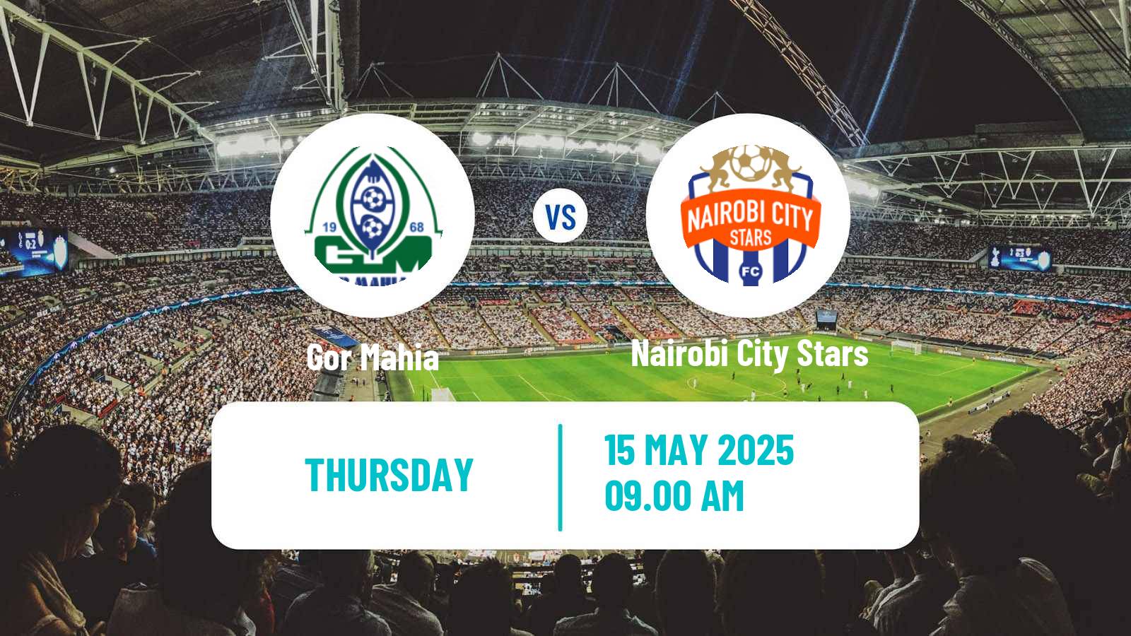 Soccer Kenyan Premier League Gor Mahia - Nairobi City Stars