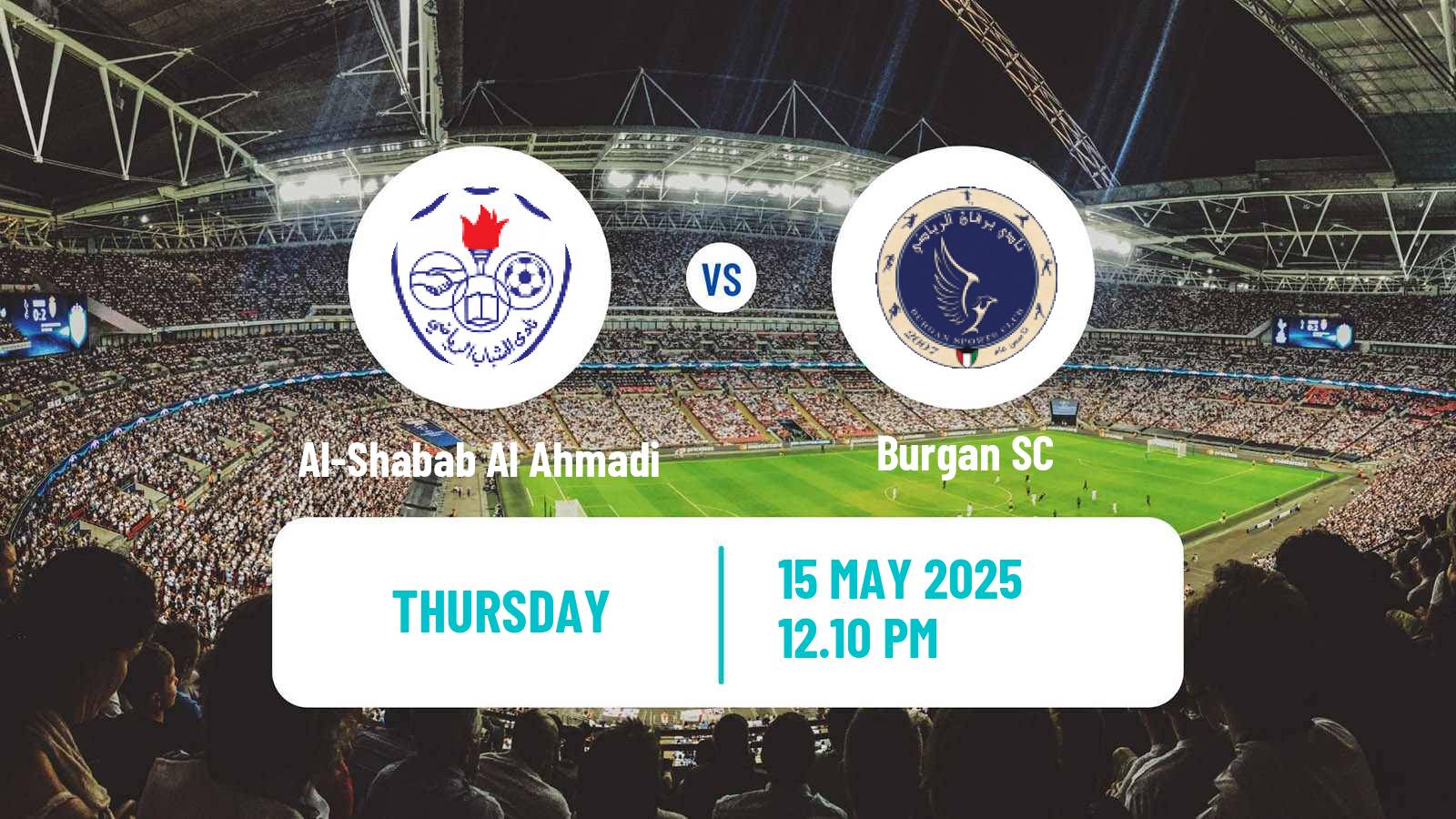 Soccer Kuwaiti Division 1 Al-Shabab Al Ahmadi - Burgan