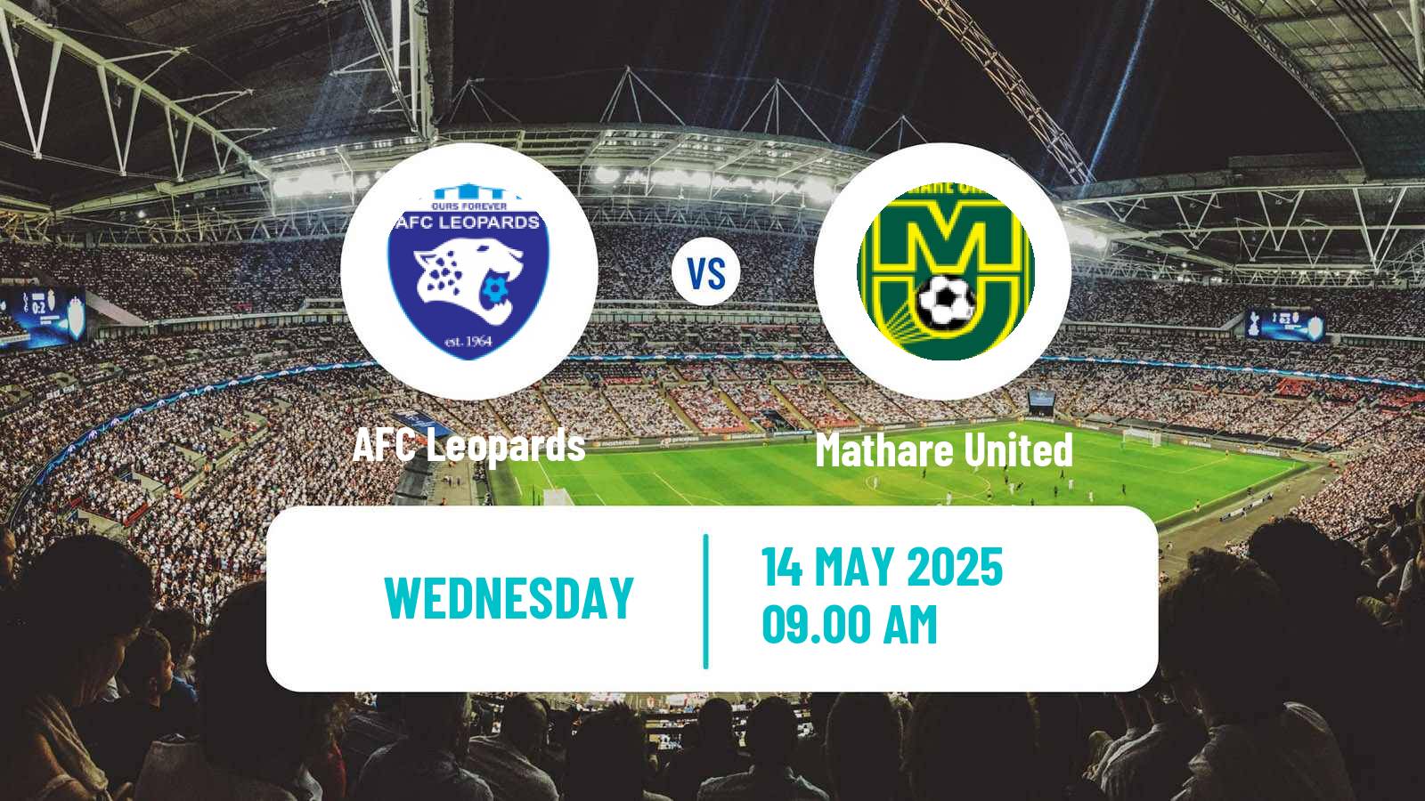Soccer Kenyan Premier League AFC Leopards - Mathare United