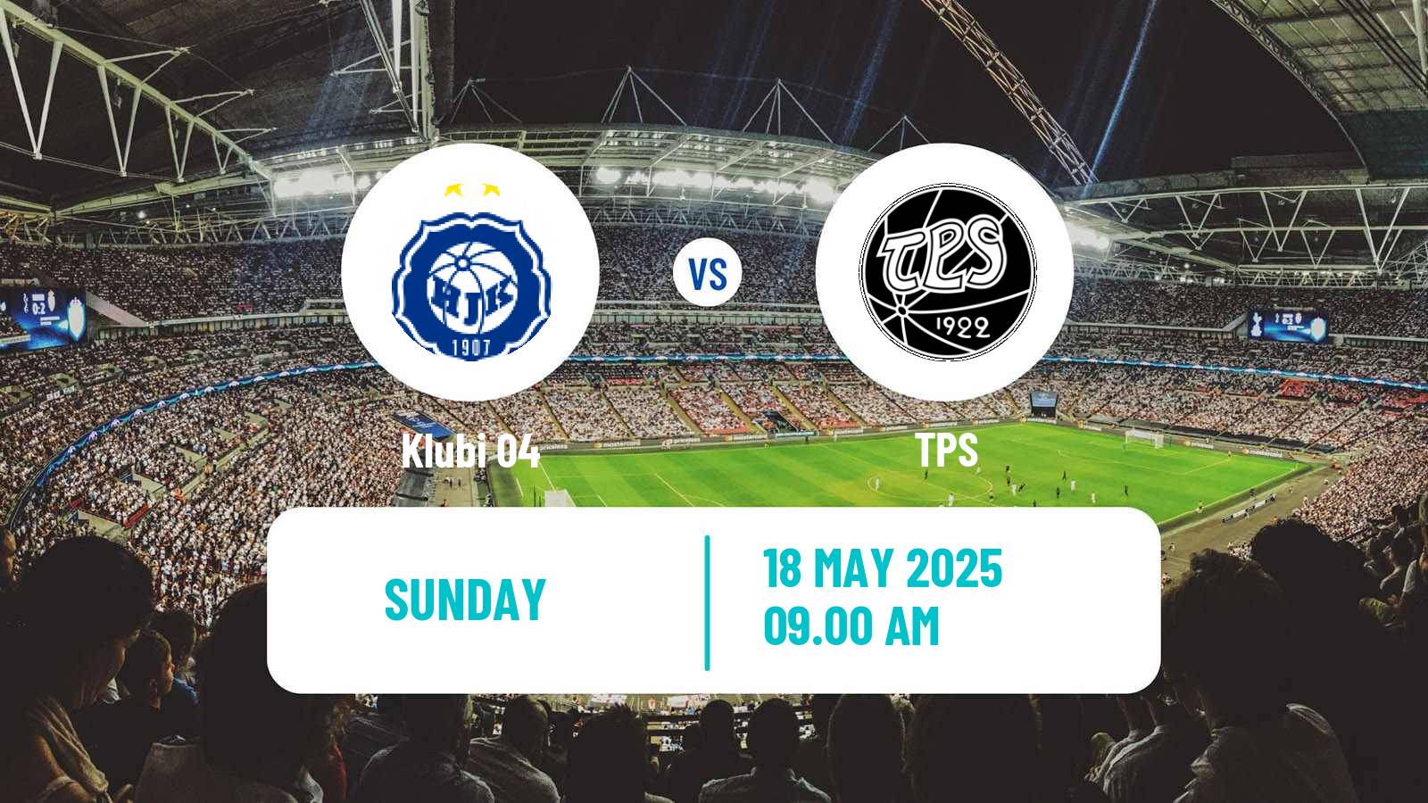 Soccer Finnish Ykkosliiga Klubi 04 - TPS