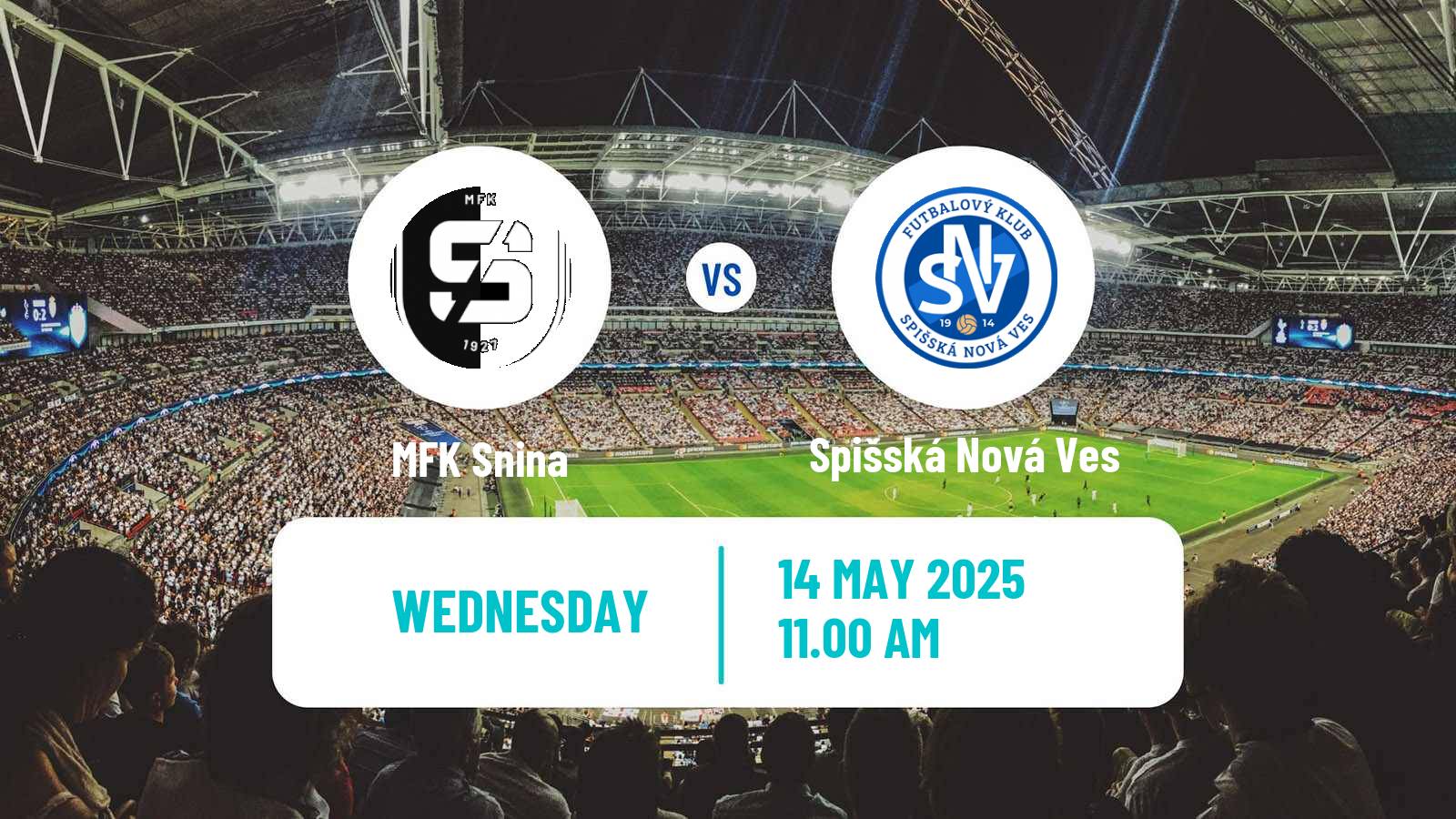 Soccer Slovak 3 Liga East Snina - Spišská Nová Ves