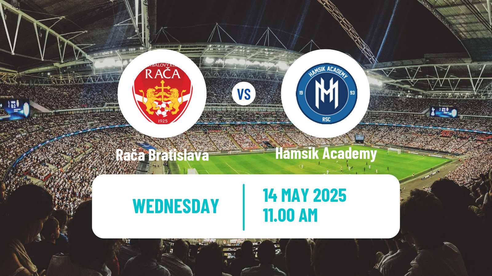 Soccer Slovak 3 Liga West Rača Bratislava - Hamsik Academy