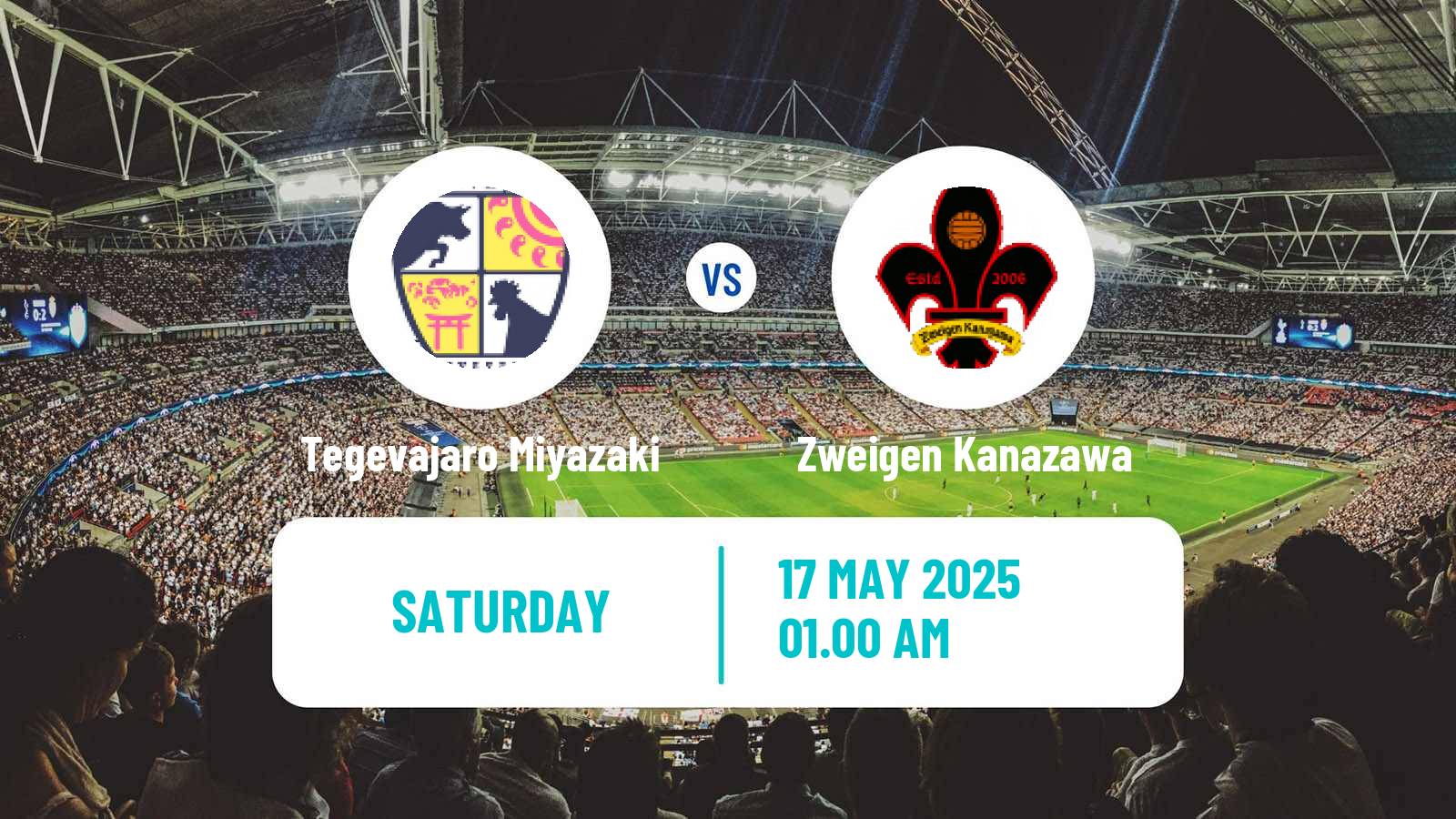 Soccer Japan J3 League Tegevajaro Miyazaki - Zweigen Kanazawa