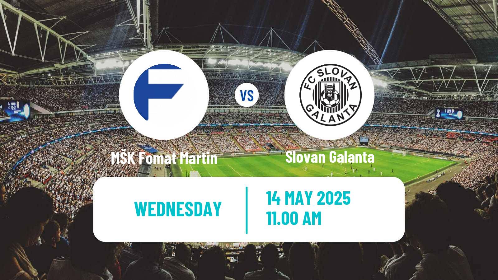 Soccer Slovak 3 Liga West MŠK Fomat Martin - Slovan Galanta