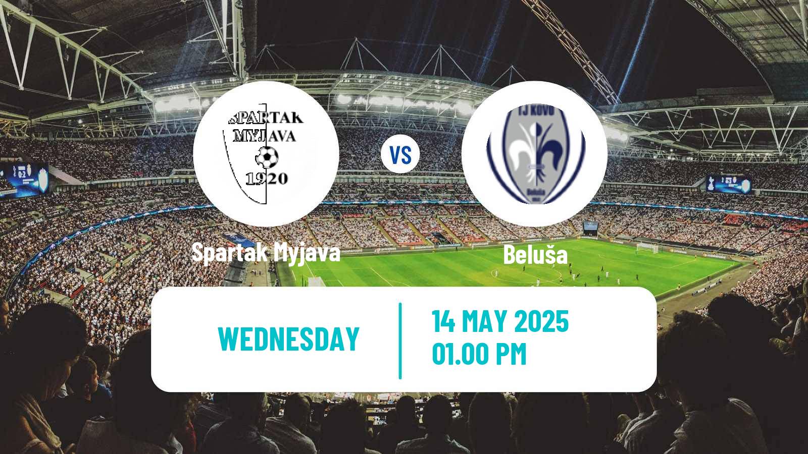 Soccer Slovak 3 Liga West Spartak Myjava - Beluša