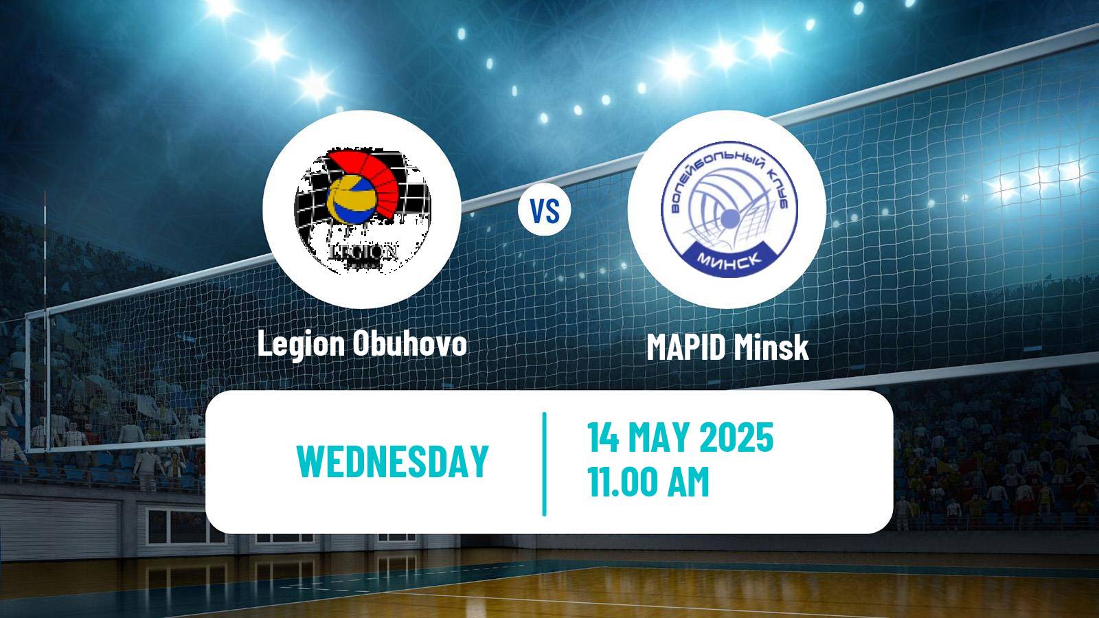Volleyball Belarusian Division A Volleyball Legion Obuhovo - MAPID Minsk