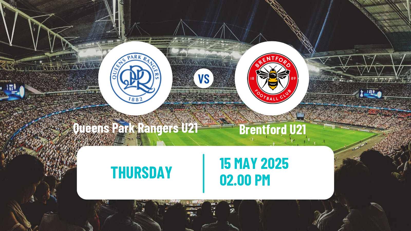 Soccer English Premier League Cup Queens Park Rangers U21 - Brentford U21