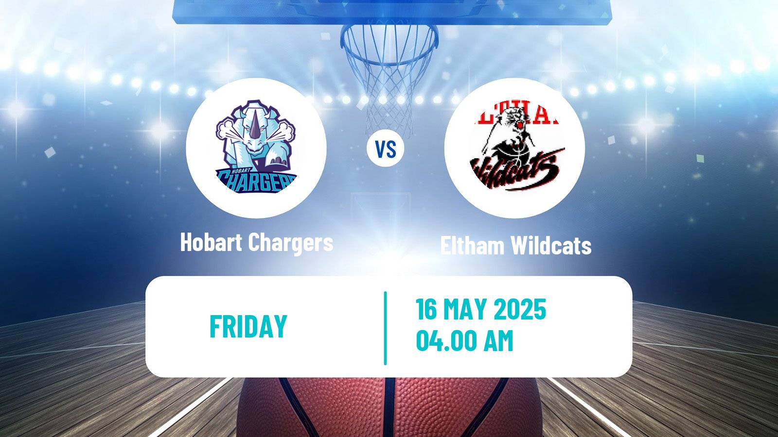 Basketball Australian NBL1 South Women Hobart Chargers - Eltham Wildcats
