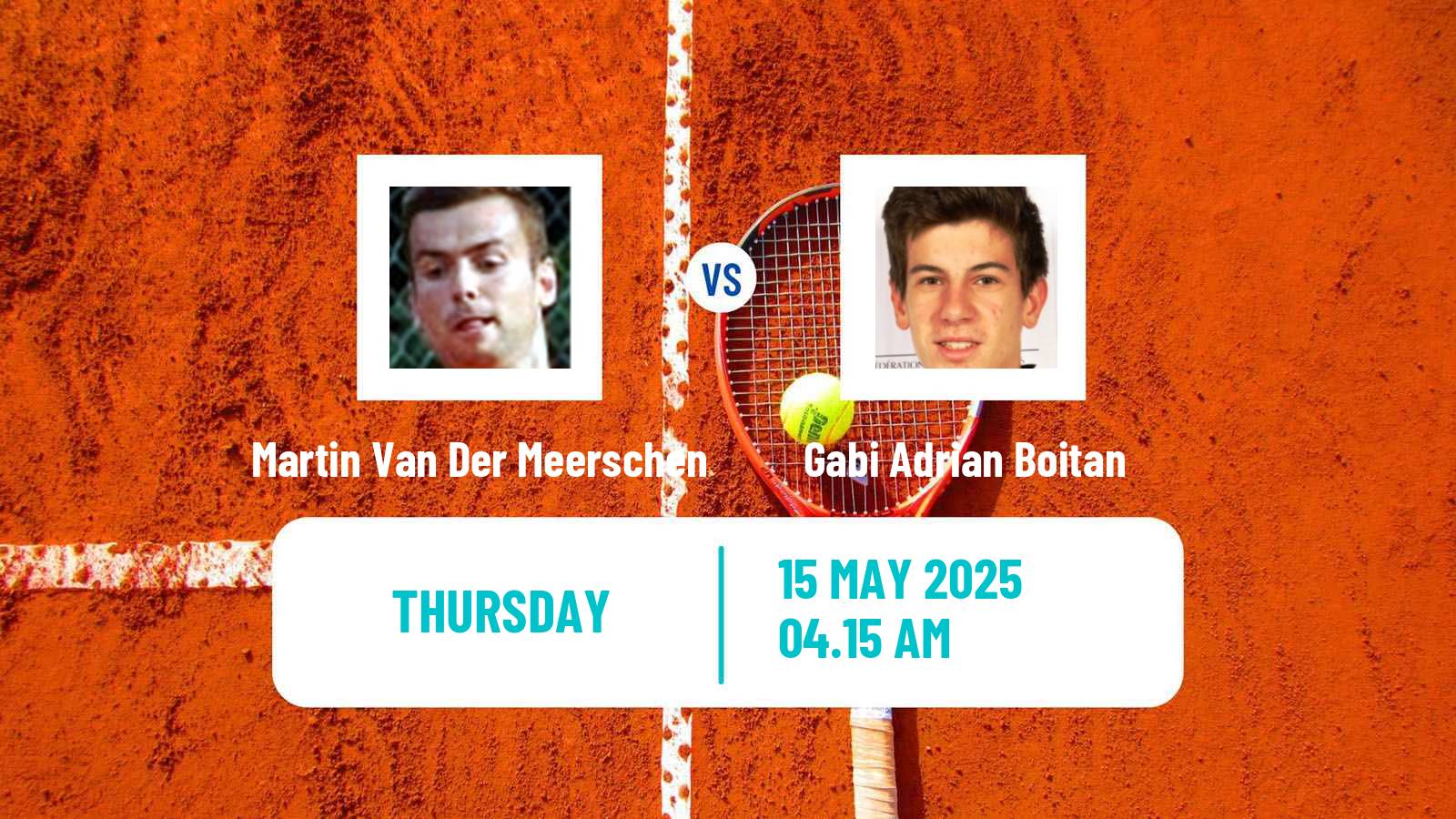 Tennis ITF M15 Bucharest 2 Men Martin Van Der Meerschen - Gabi Adrian Boitan